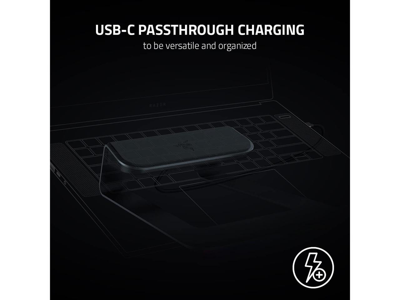 Razer Laptop Stand Chroma V2 Customizable Chroma RGB Lighting