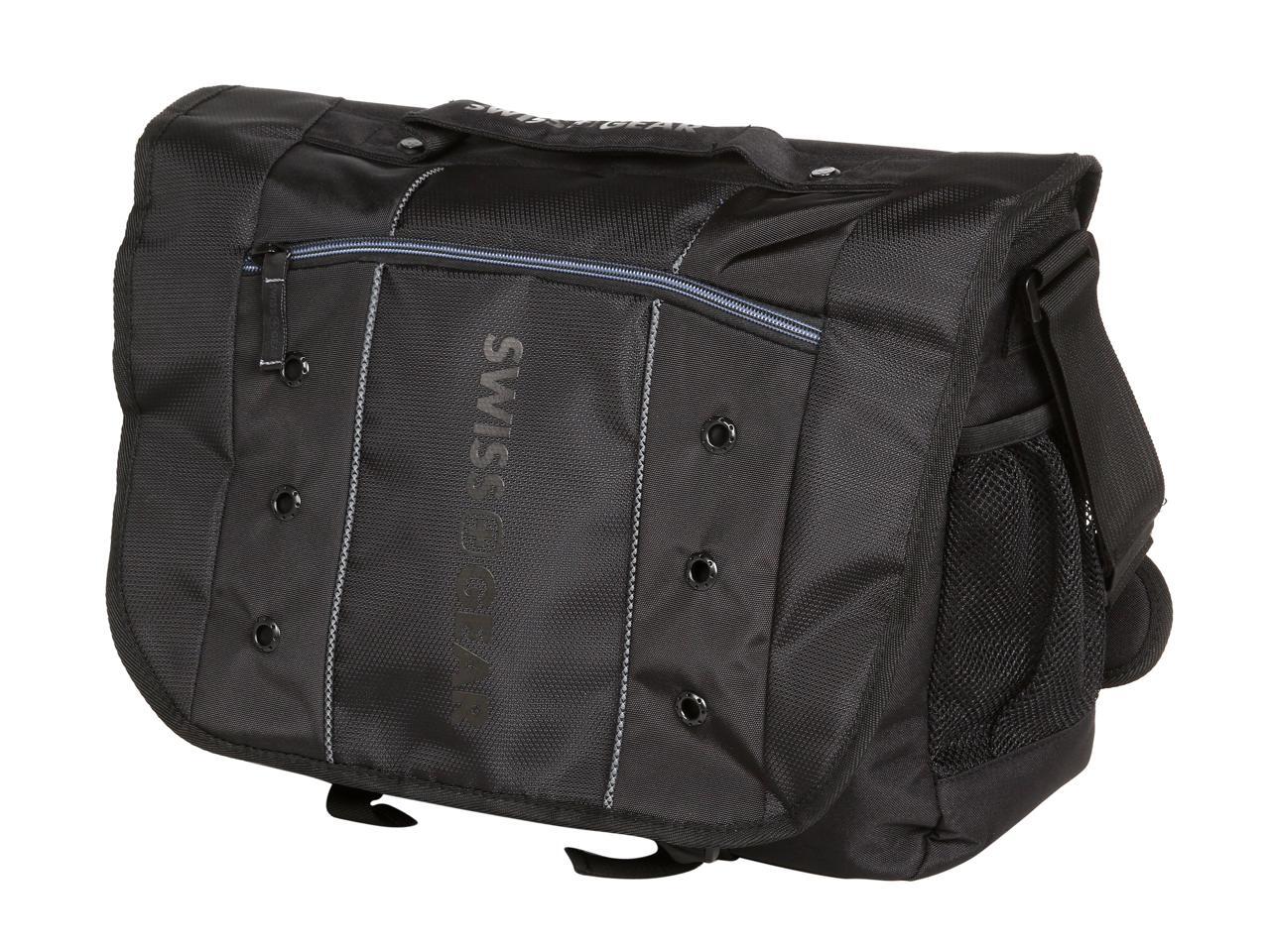 SwissGear Black 16" Messenger Bag for Laptop Model Jett (GA768302F00