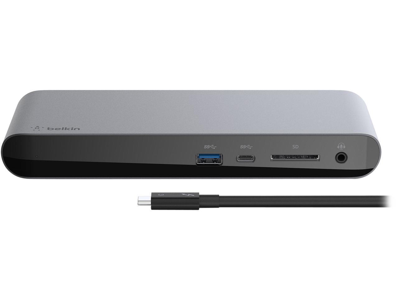 Belkin Thunderbolt 3 Dock Pro Dual 4K 40Gbps, 85W PD