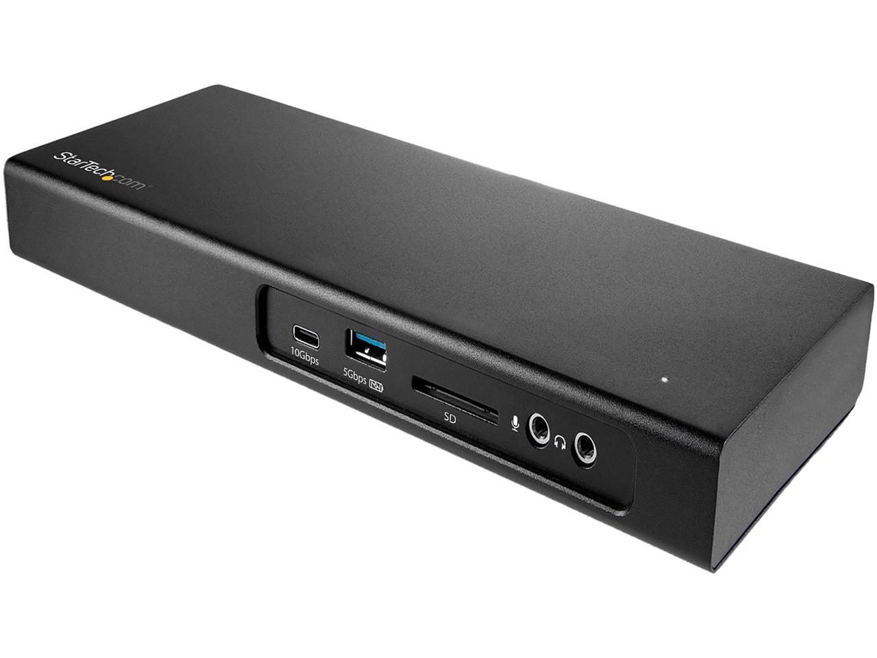 Dual 4K 60Hz Thunderbolt 3 Dock PCIe M.2 Slot SD 4.0