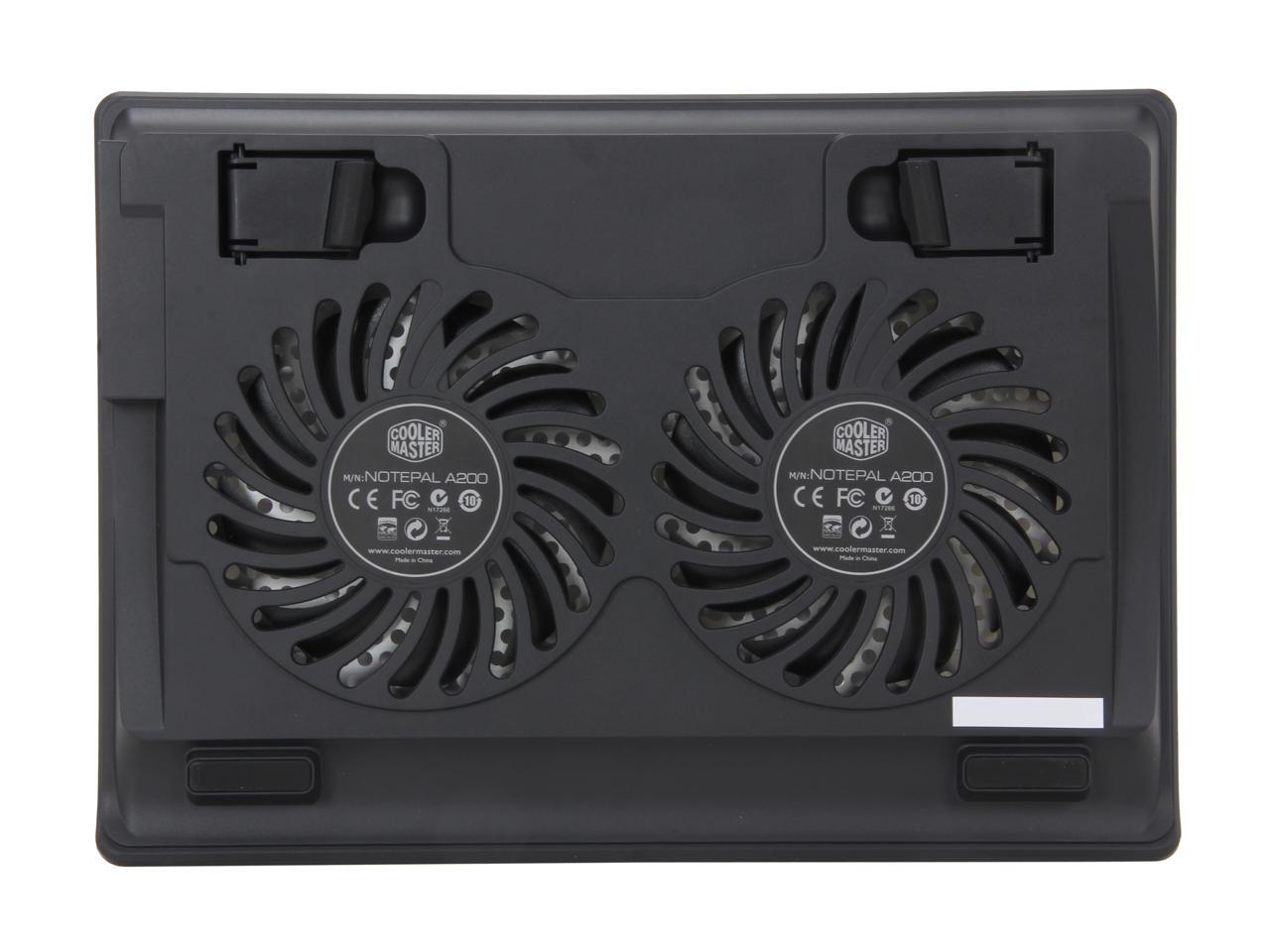 Cooler Master Notepal A200 Supports up to 16" Laptop/Ultrabook Cooling