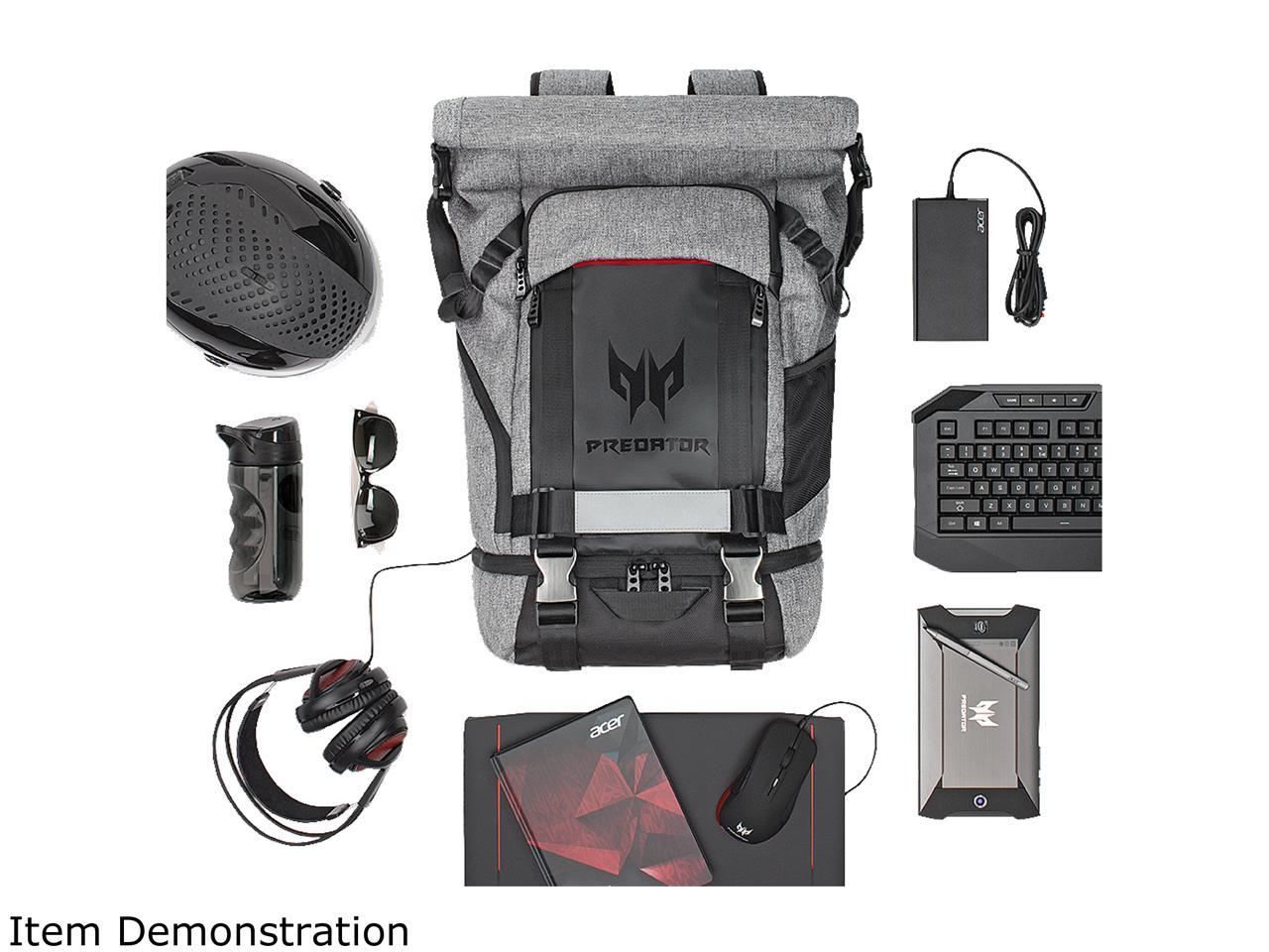 acer predator gaming rolltop backpack