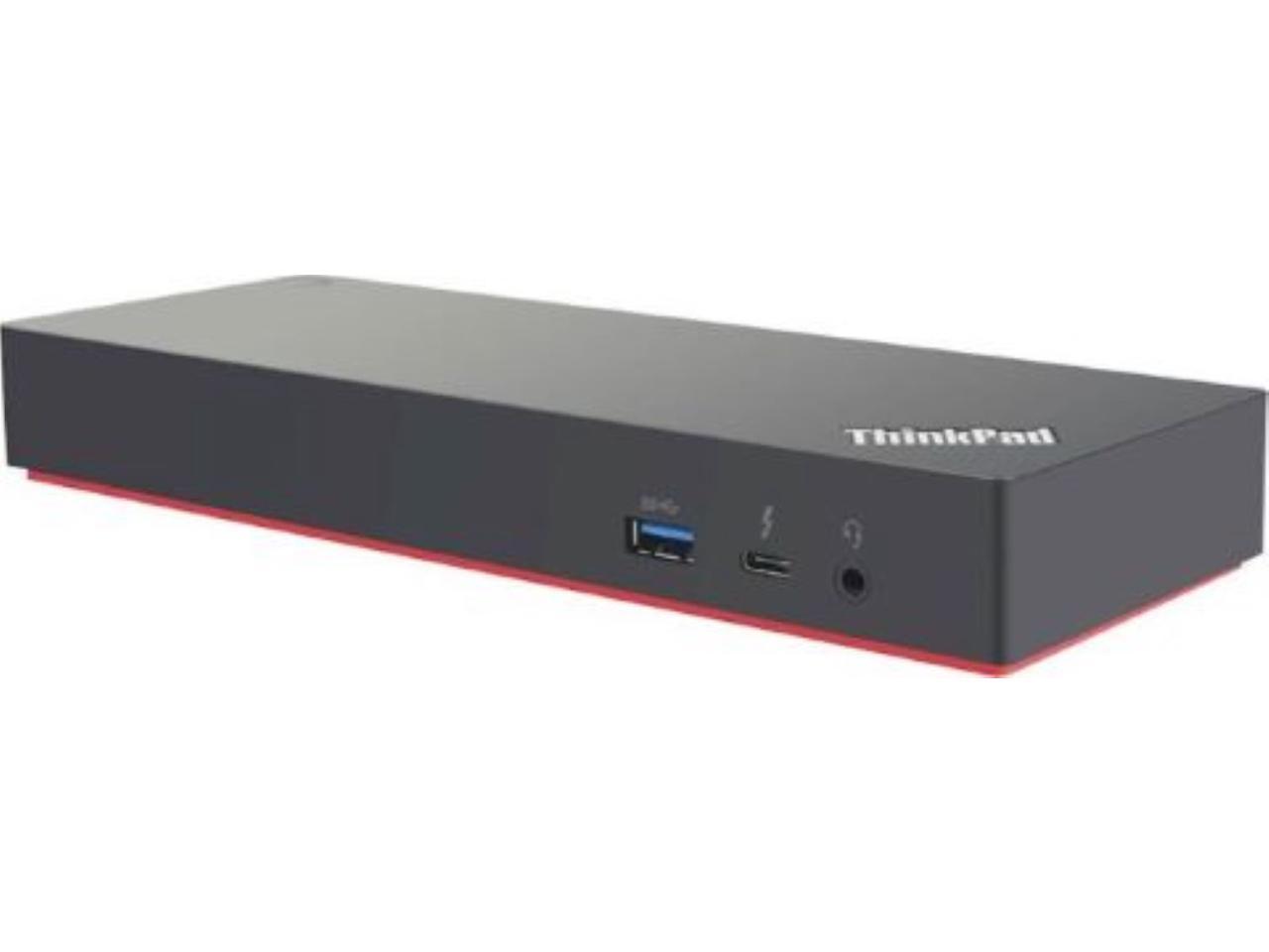 Lenovo Black 40ANY230US Thunderbolt 3 Workstation Dock Gen 2 - Newegg.ca