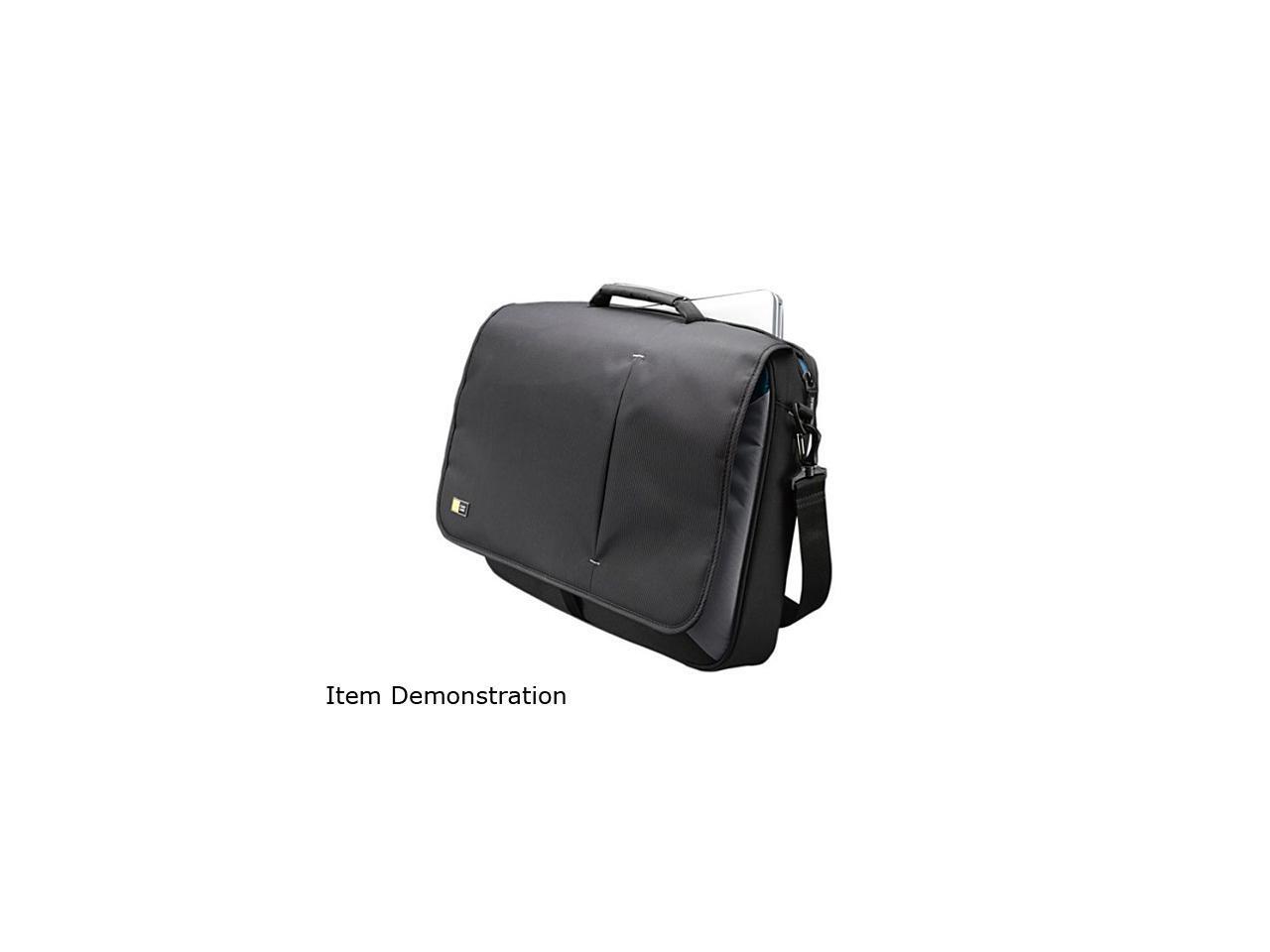 Case Logic Black 17" Laptop Messenger Bag Model VNM217