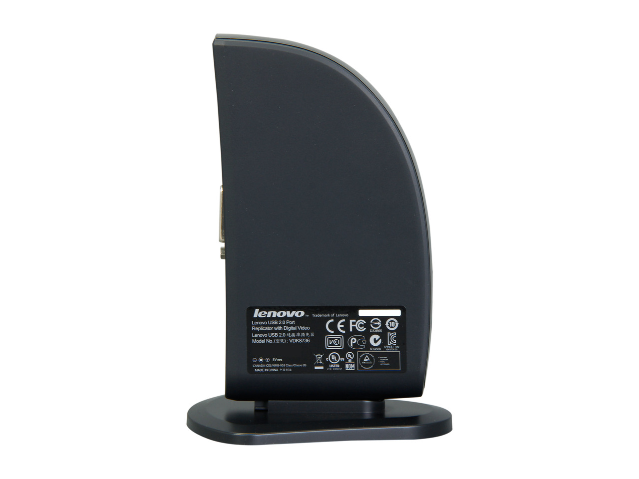 Lenovo USB-Port Replicator (Dockingstation) Mit DVI, 4x USB 2.0, LAN & Audio – Für ThinkPad