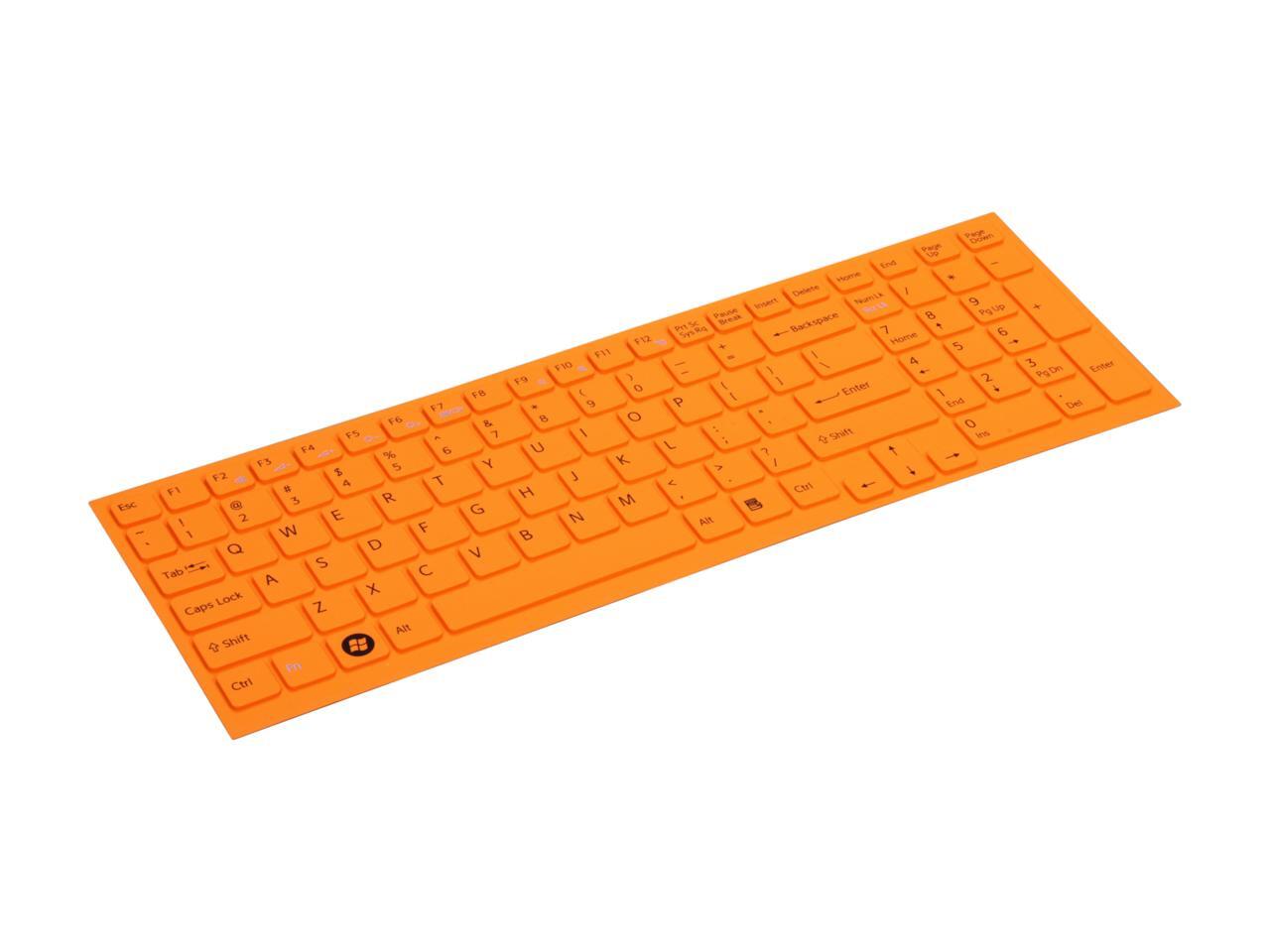 SONY Orange Keyboard Skin for VAIO CB Series, F2 Series, EB, EC, EE