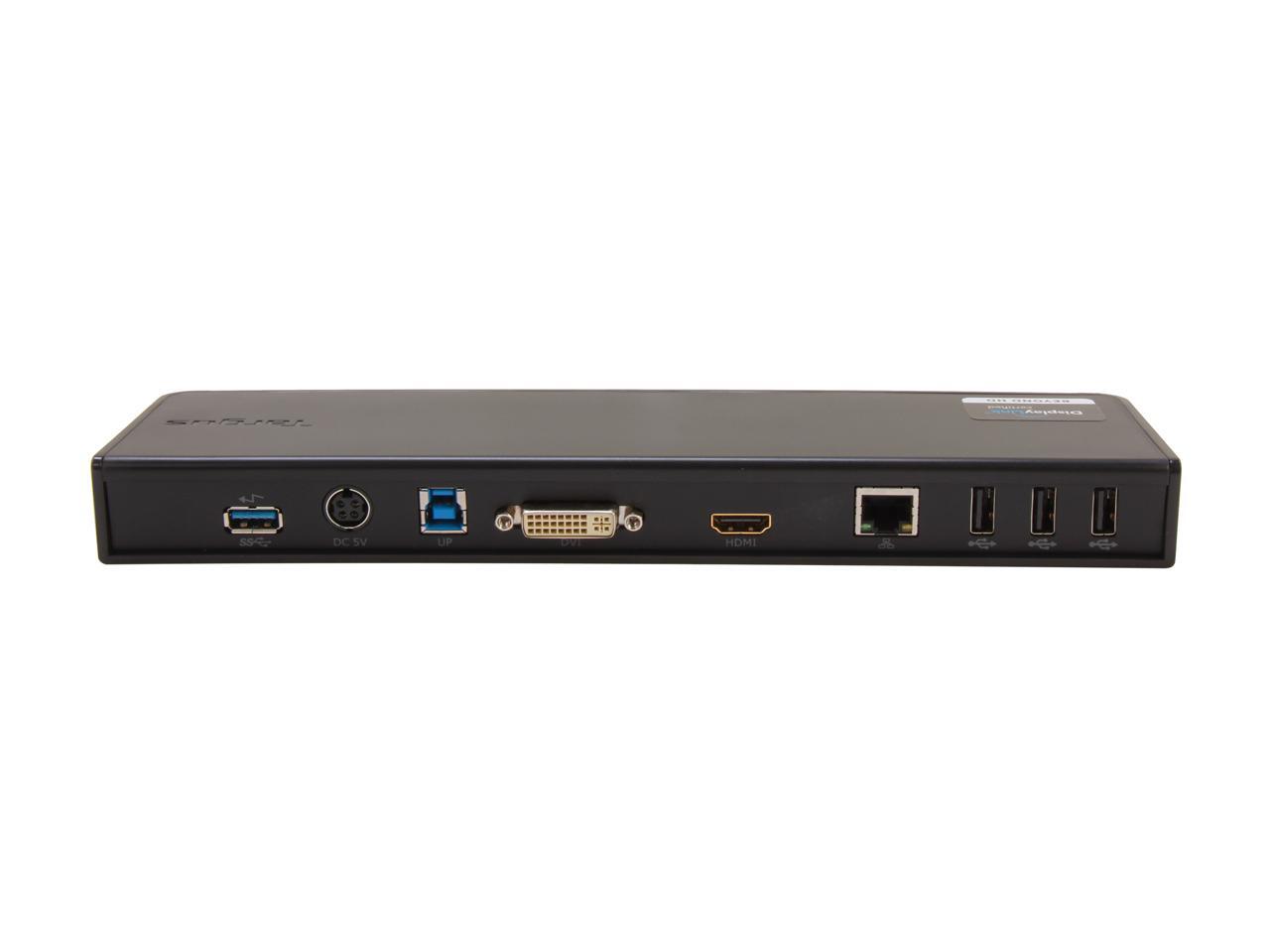 Targus ACP70USZ USB 3.0 SuperSpeed Dual Video Docking Station