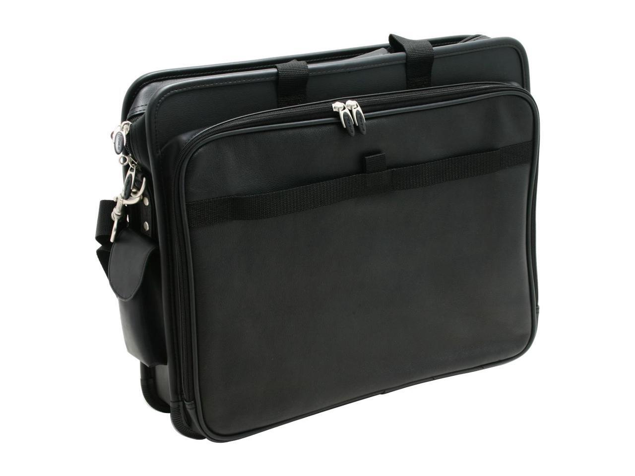 Targus Black 17" Deluxe Leather Notebook Case Model TLE400