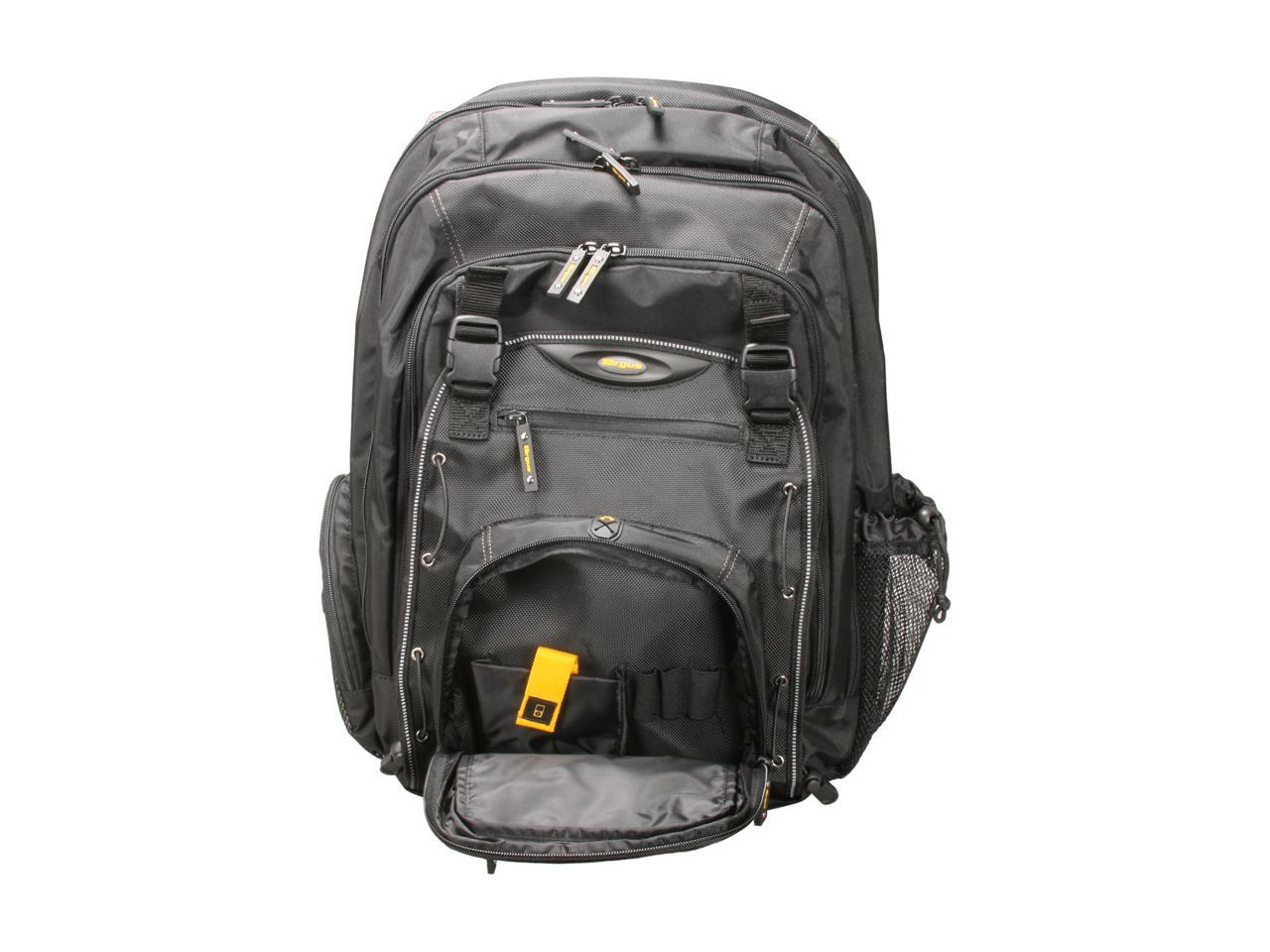 Targus Black 17" CityGear Laptop Backpack Model TCG216US