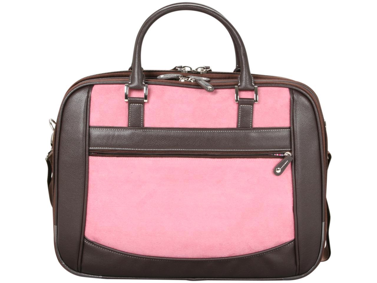 Mobile Edge Pink ScanFast Checkpoint Friendly Element Briefcase - 16 ...