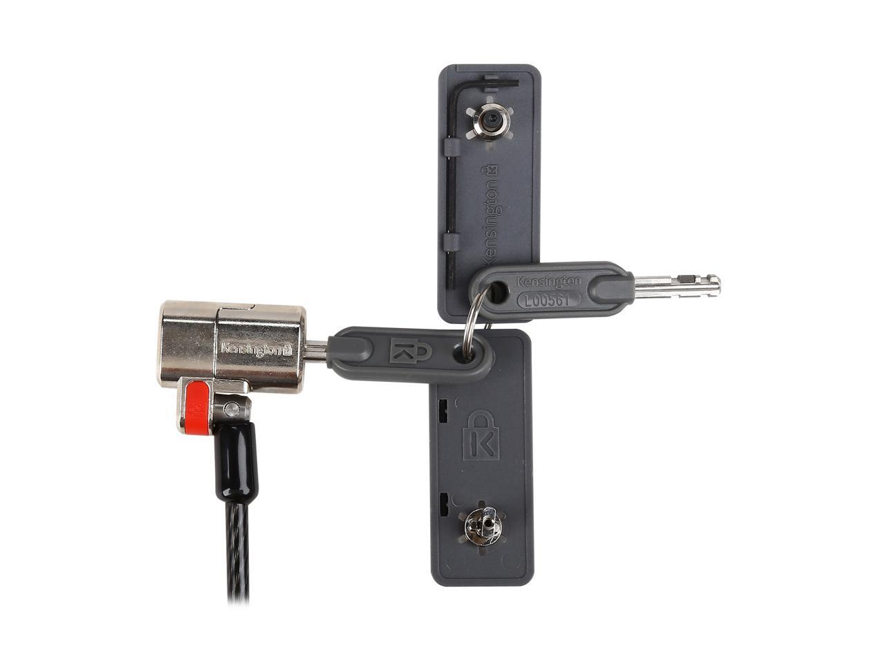 Kensington ClickSafe Keyed Twin Laptop Lock K64638WW