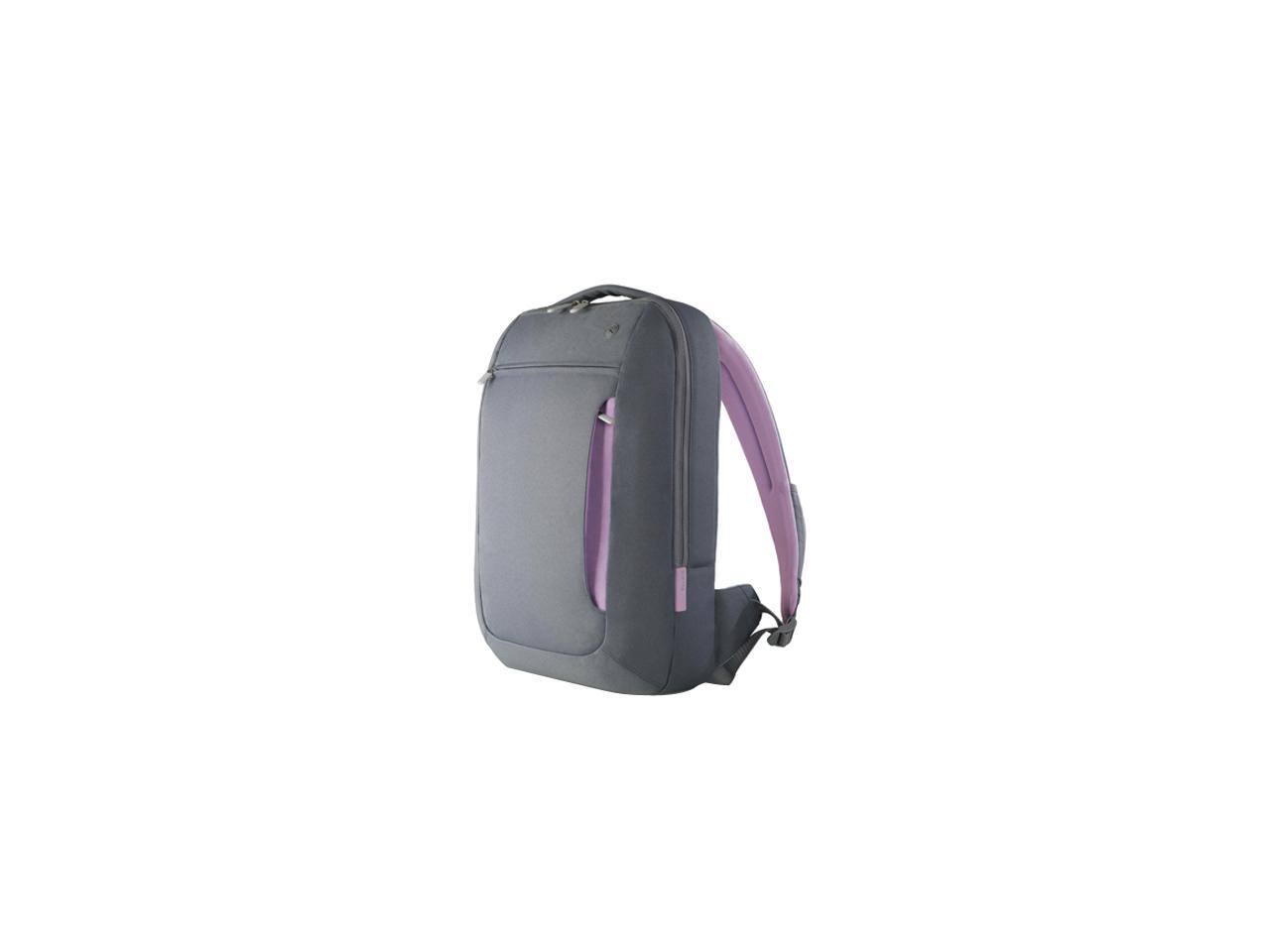 Open Box BELKIN Dark Gray/Lavender 15.4" Slim Backpack Model F8N057