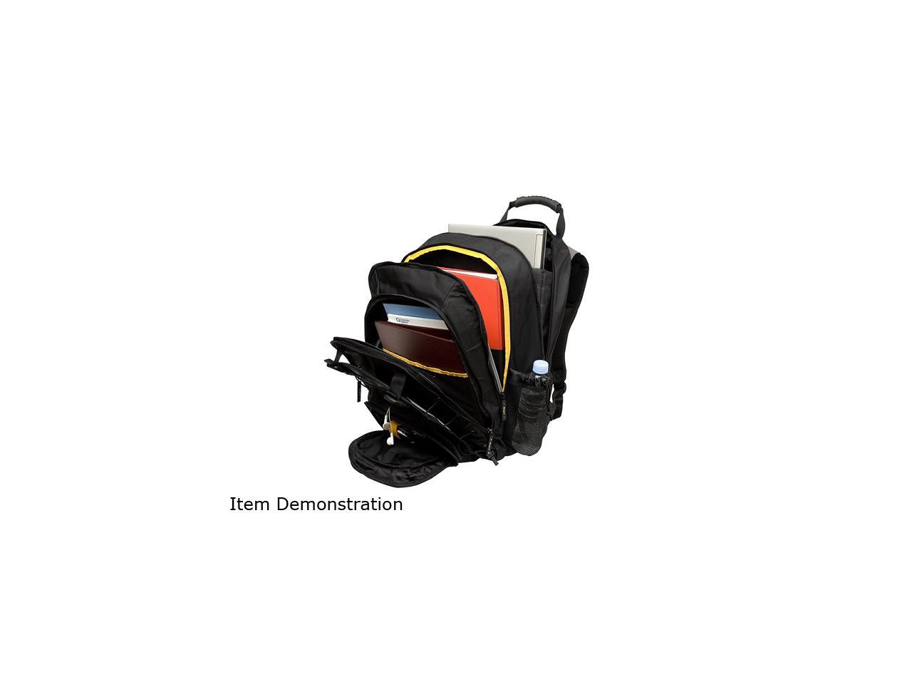 Targus Backpack 16" City Gear, Blk/ Yel, TCG650 Newegg.ca