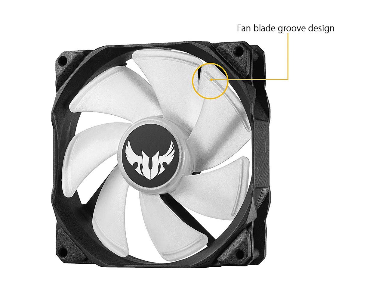 Asus Tuf Gaming Lc Rgb All In One Liquid Cpu Cooler Aura Sync Tuf Mm Rgb Radiator Fans