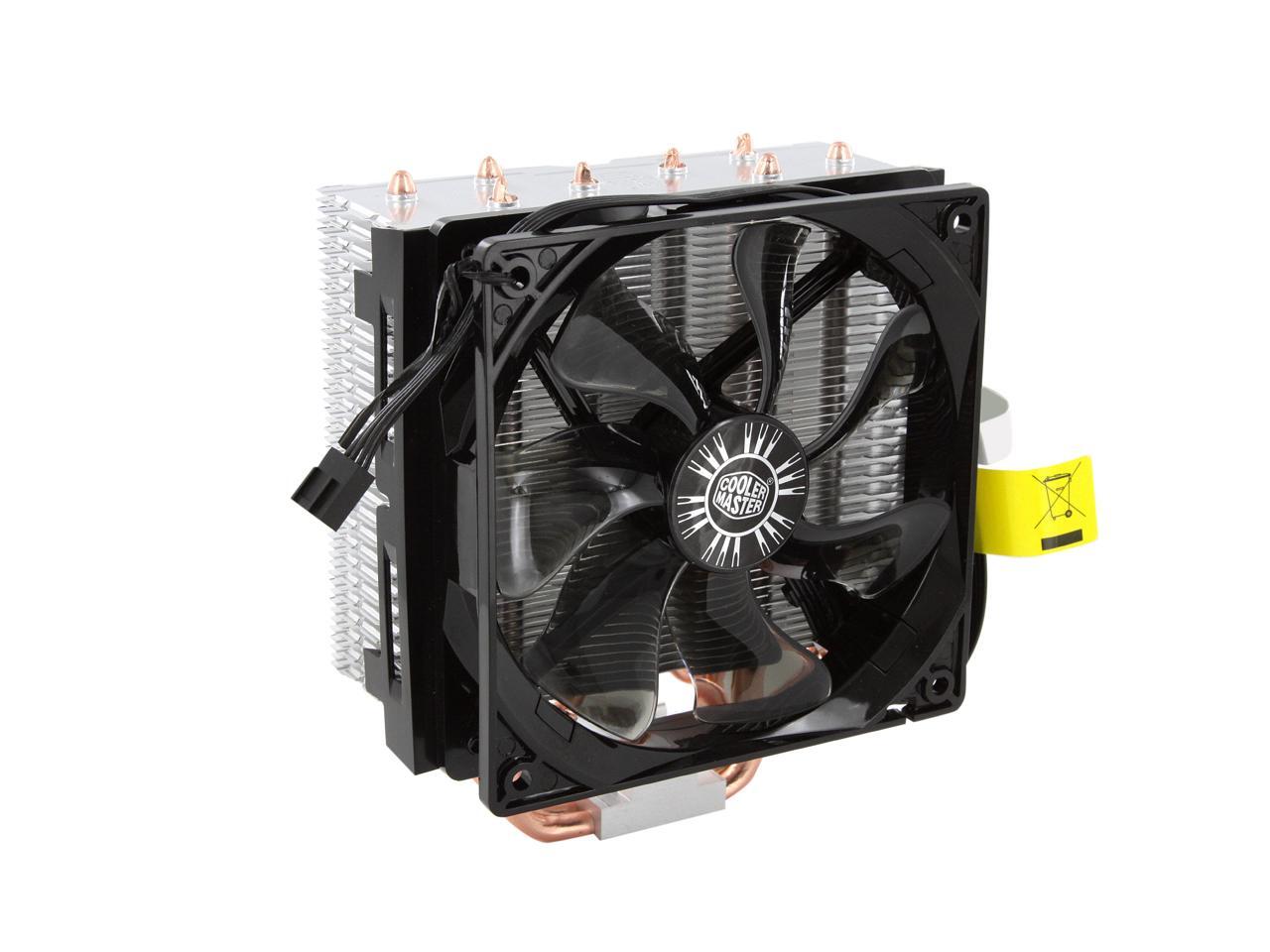 Intel//AMD with AM4 Support Cooler Master Hyper RR-T4-18PK-R1 CPU Cooler with 4 Direct Contact Heatpipes
