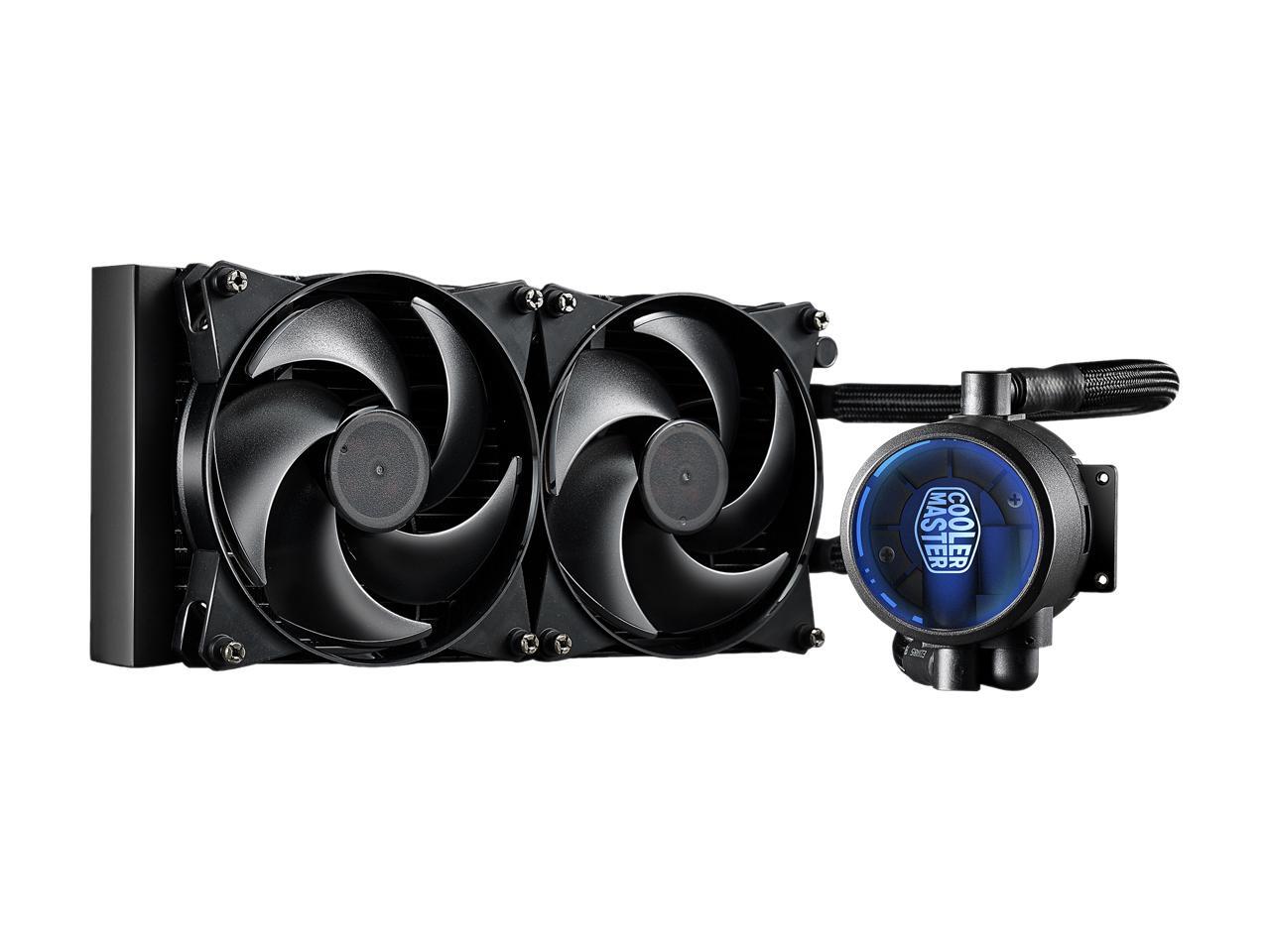 MasterLiquid Pro 280 AllInOne CPU Liquid Cooler with FlowOp