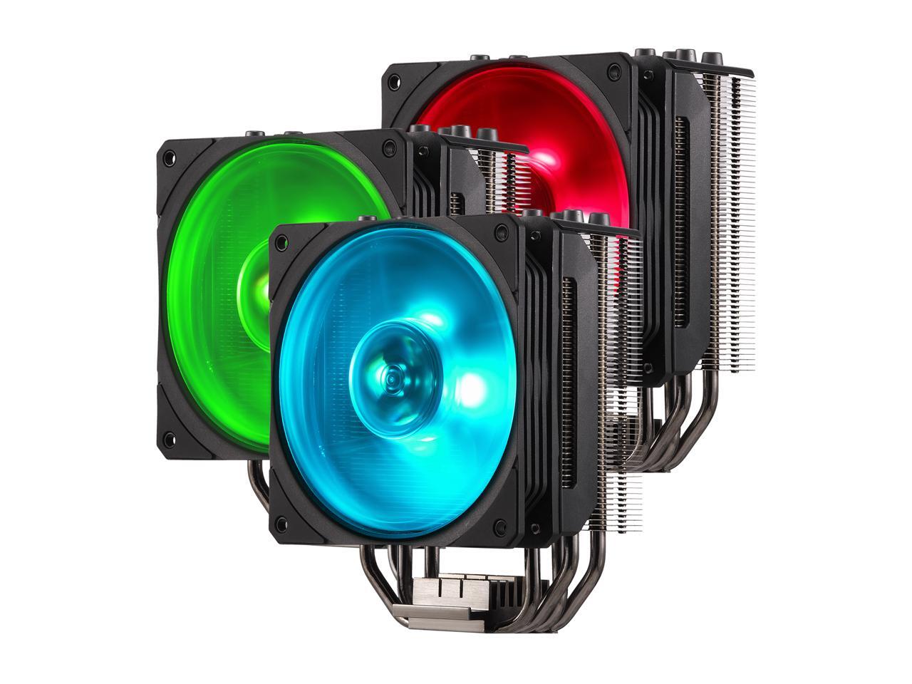 Cooler Master Hyper 212 RGB Black Edition CPU Air Cooler, SF120R RGB