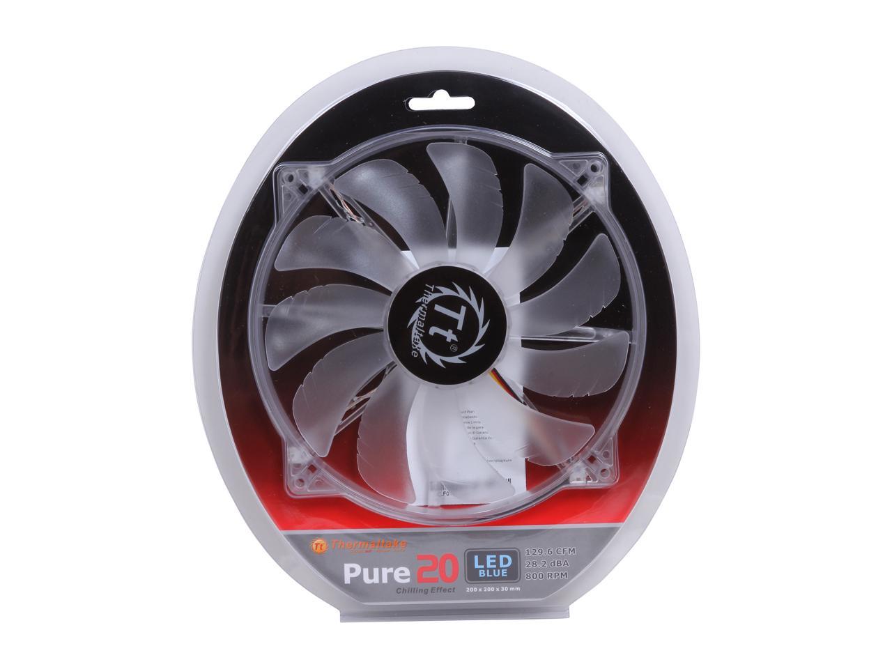 Thermaltake Pure 20 DC Fan. Thermaltake 200mm. Thermaltake Pure 20 led Blue. Thermaltake 200mm вентилятор.