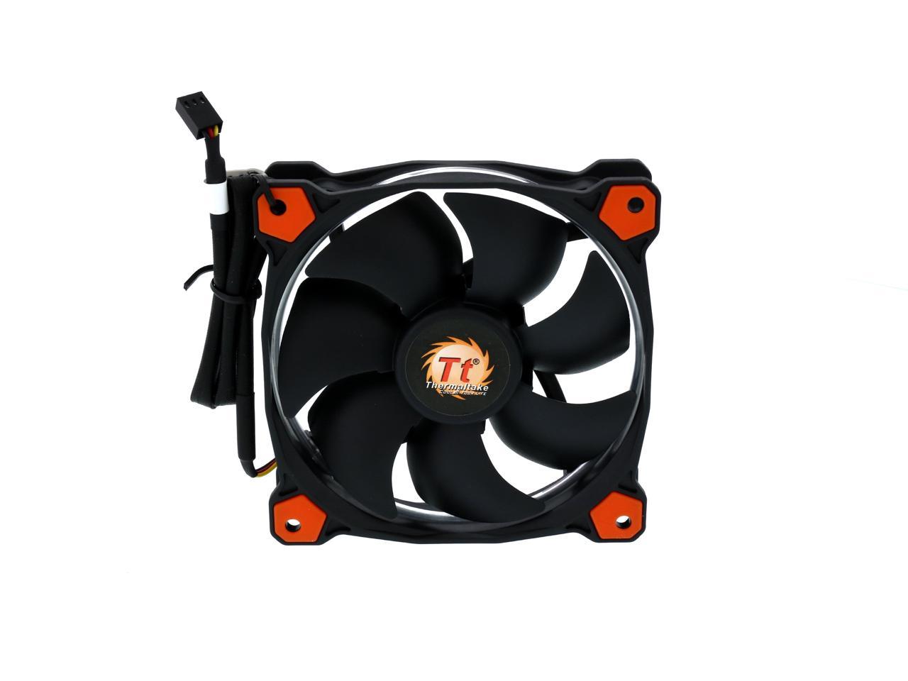 Thermaltake Riing 12 Series CL-F038-PL12OR-A Orange LED Case Fan ...