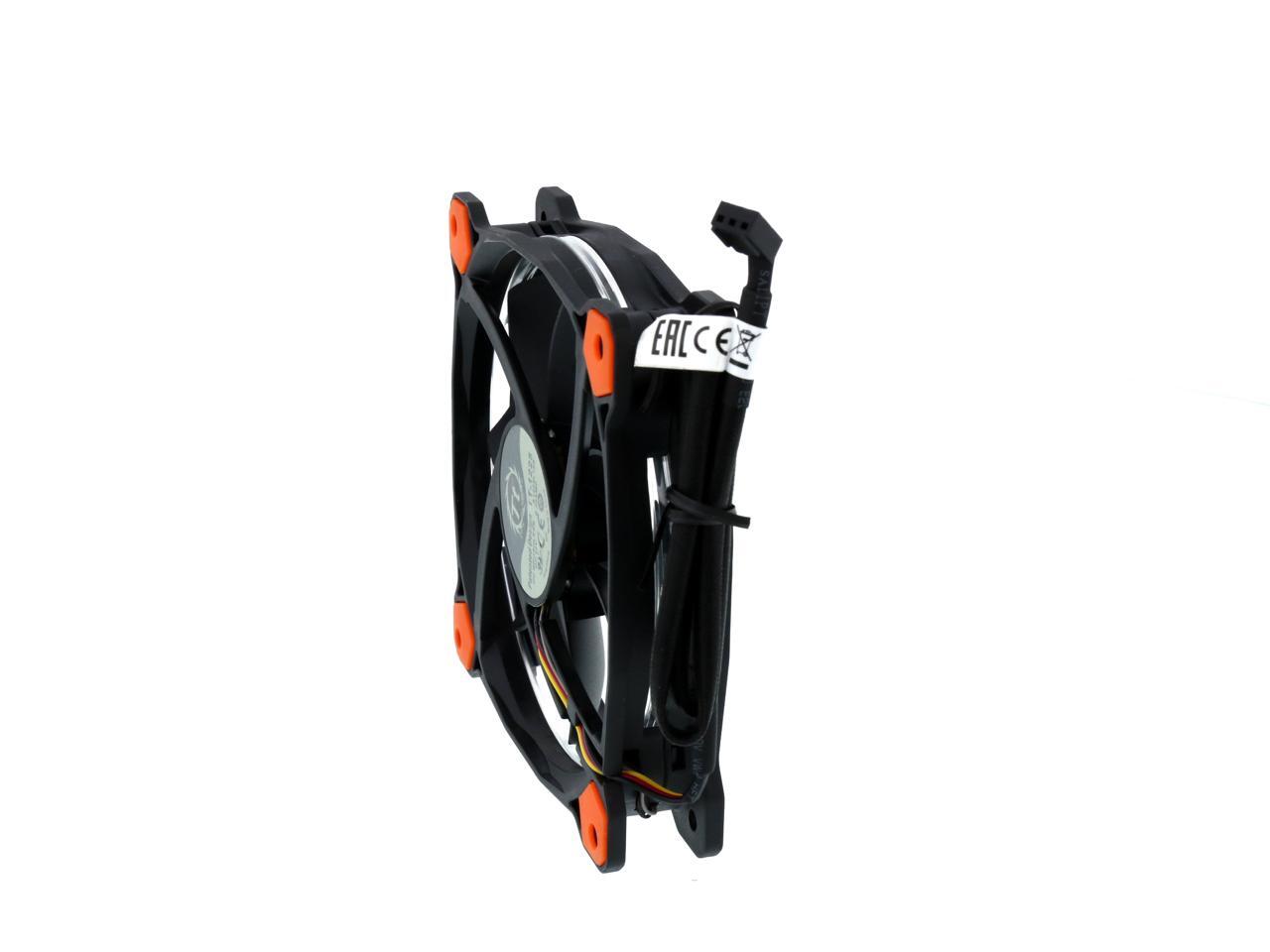Thermaltake Riing 12 Series CL-F038-PL12OR-A Orange LED Case Fan ...