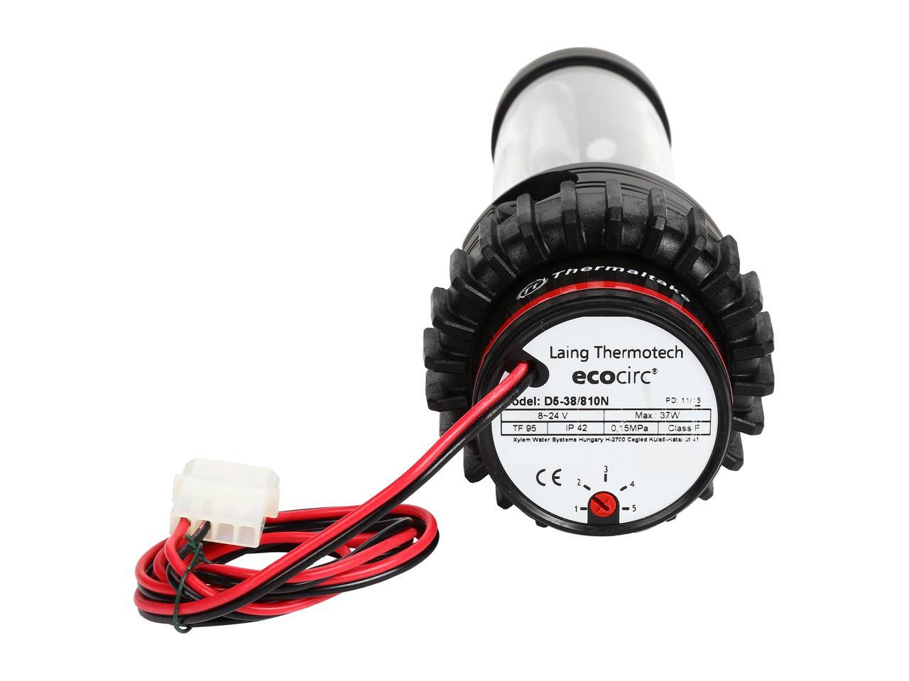 Thermaltake PR22D5, 300ml 5Speed Adjustable D5 Pump/Reservoir Combo