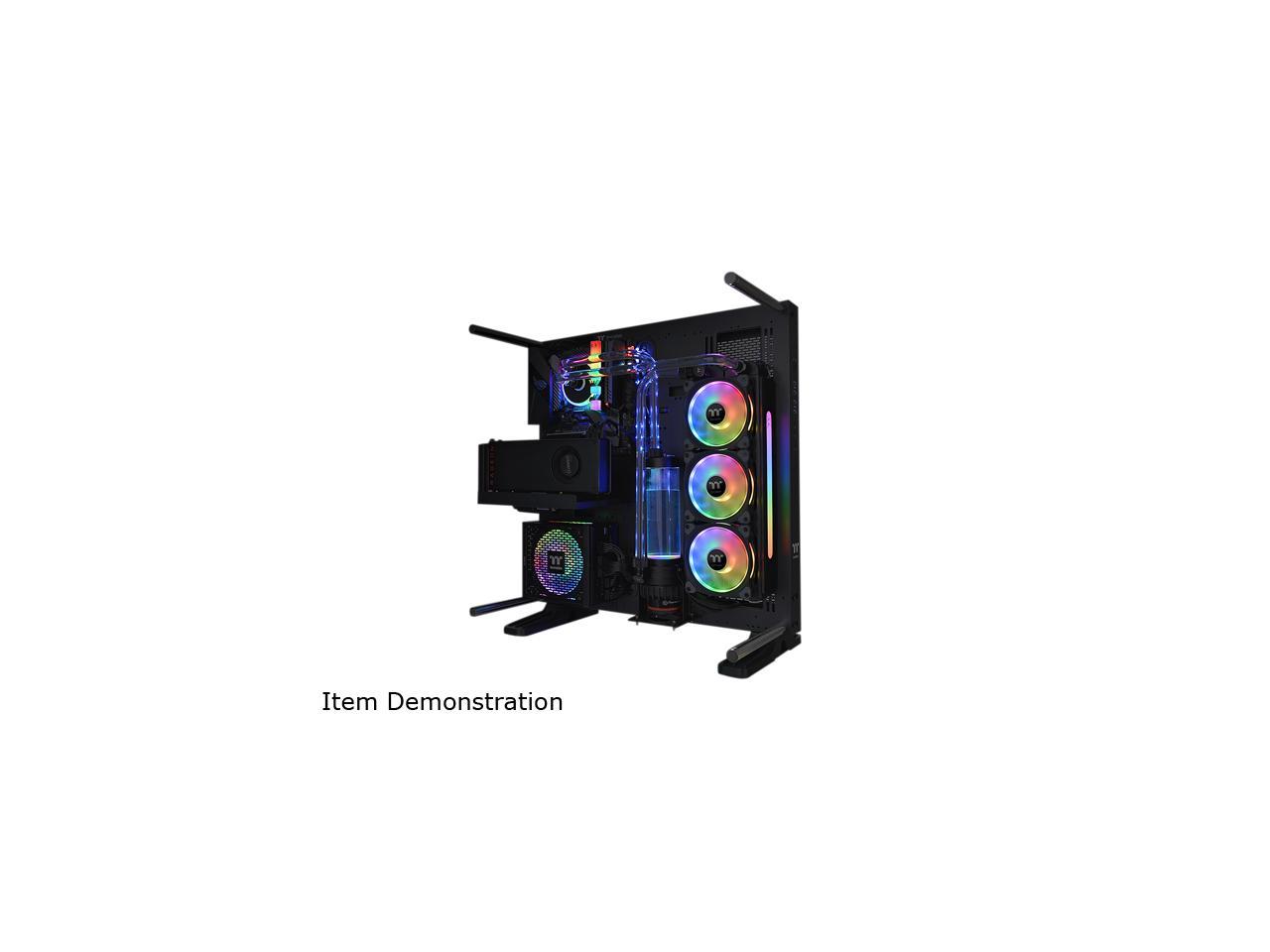 Thermaltake Pacific Cl360 Max D5 Res Pump 16 8 Million Color Rgb Alexa Razer Chroma Software Enabled Copper Radiator Petg Hard Tube Water Cooling Kit Cl W259 Cu00sw A Newegg Com