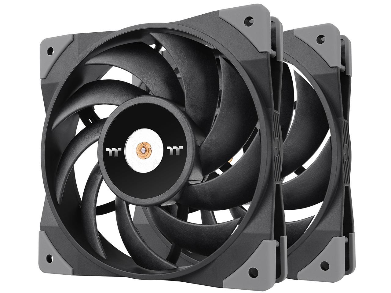 Thermaltake TOUGHFAN 14 Black PWM 500 - 2000 RPM Controlled High Static ...