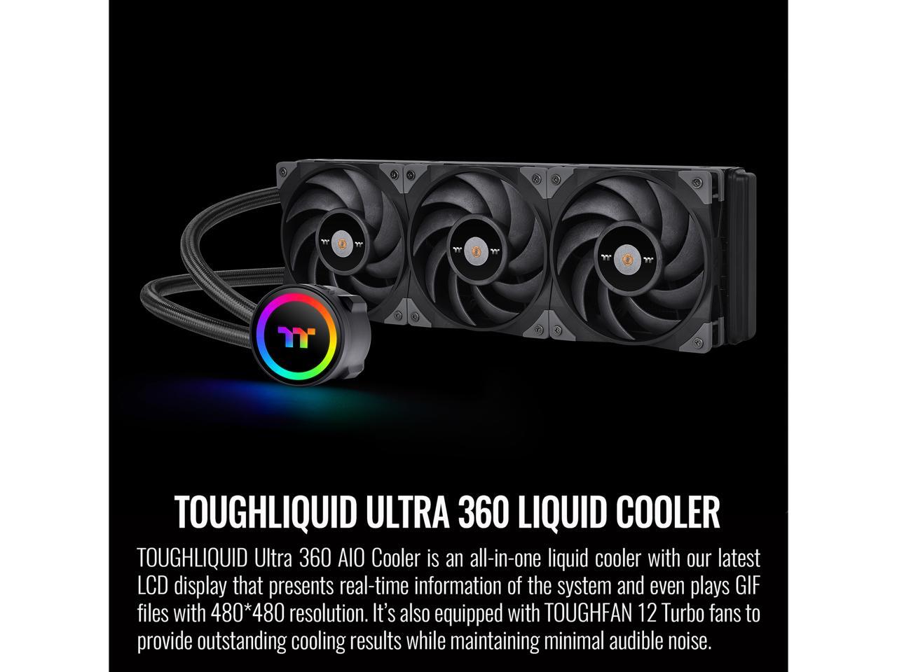 Thermaltake TOUGHLIQUID Ultra 360 LGA1700 Ready All-in-One Liquid CPU ...