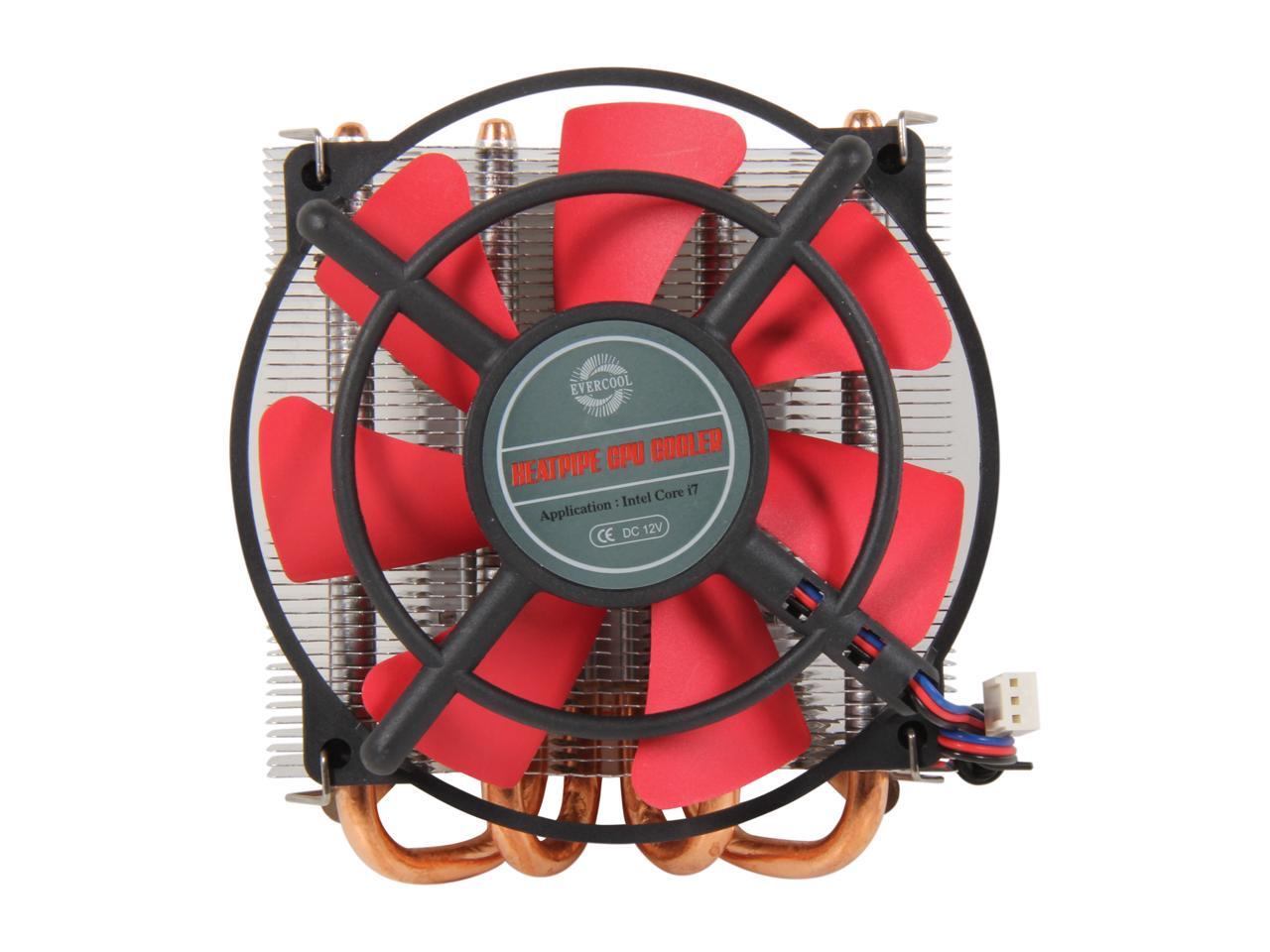 EVERCOOL HPKC10025EA 100mm Ever Lubricate AMD/ Intel i5 CPU Cooler