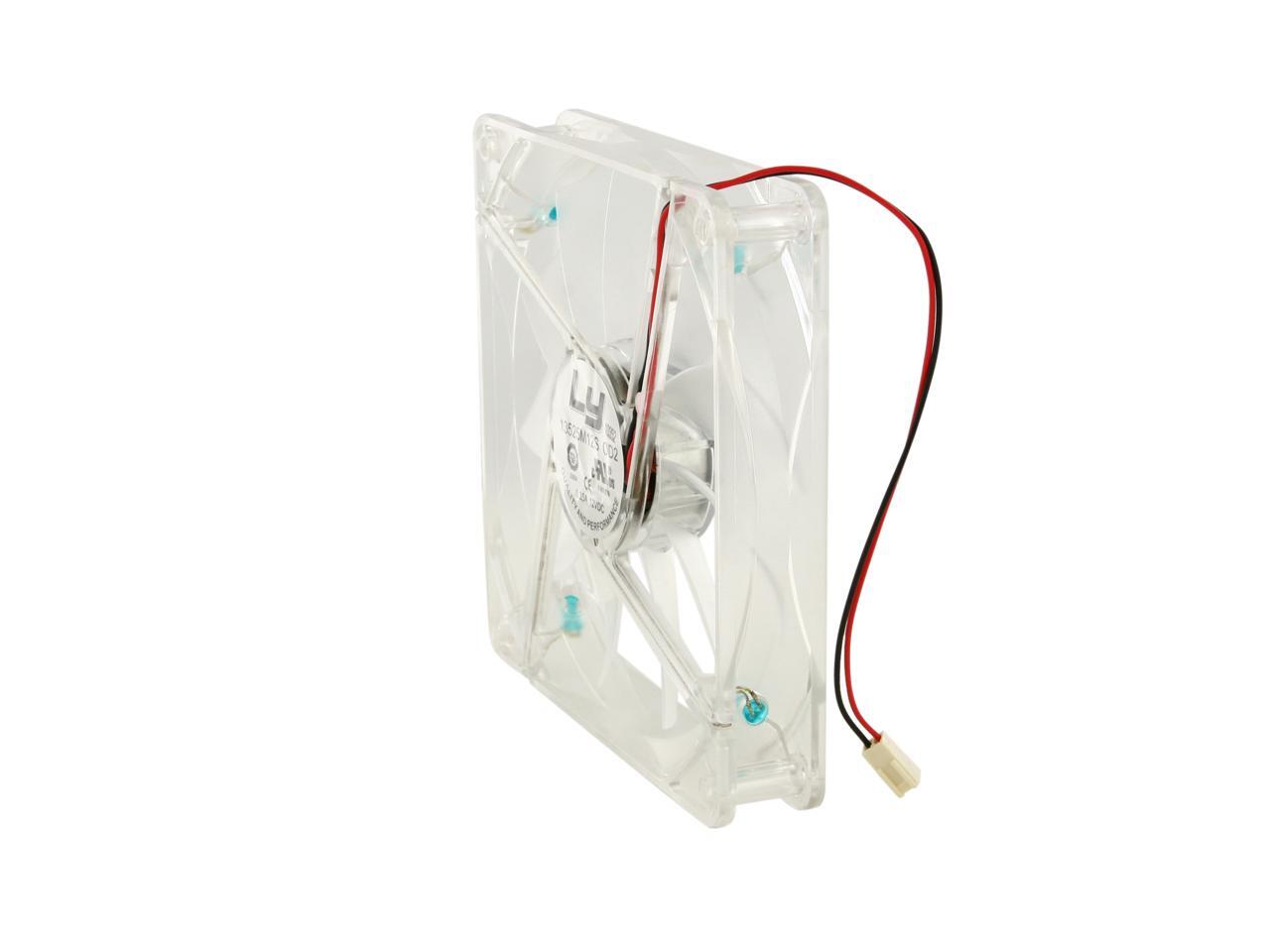 EVERCOOL 13525M12S OD2 135mm Blue LED Power Supply Replacement Fan