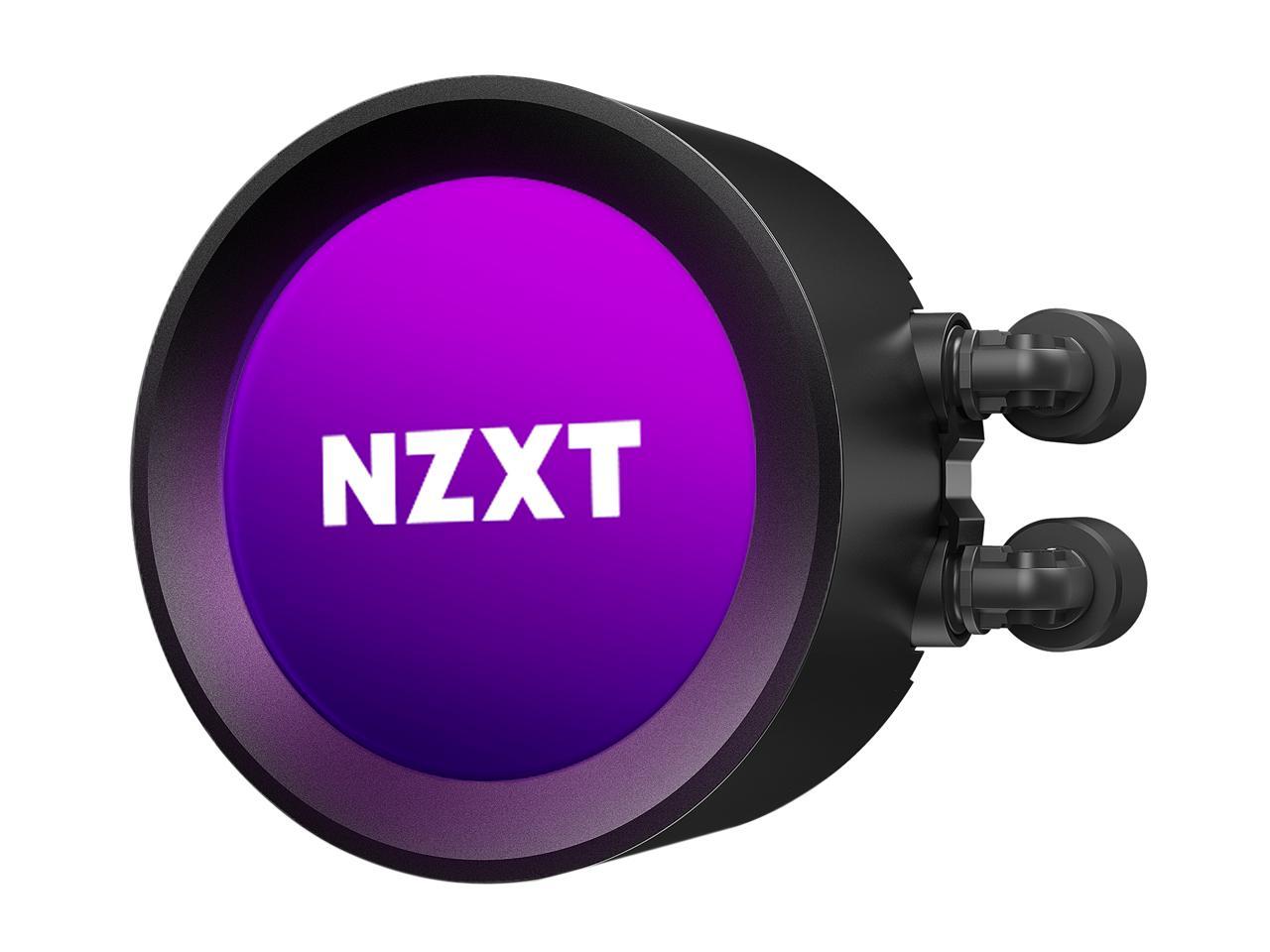 Nzxt Kraken Z Series Z73 360mm Aio Rgb Cpu Liquid Cooler Newegg Com