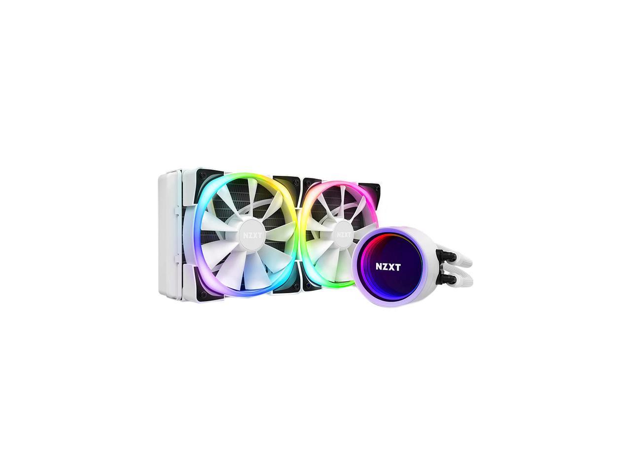 NZXT Kraken X53 RGB 240mm - RL-KRX53-RW - AIO RGB CPU Liquid Cooler ...