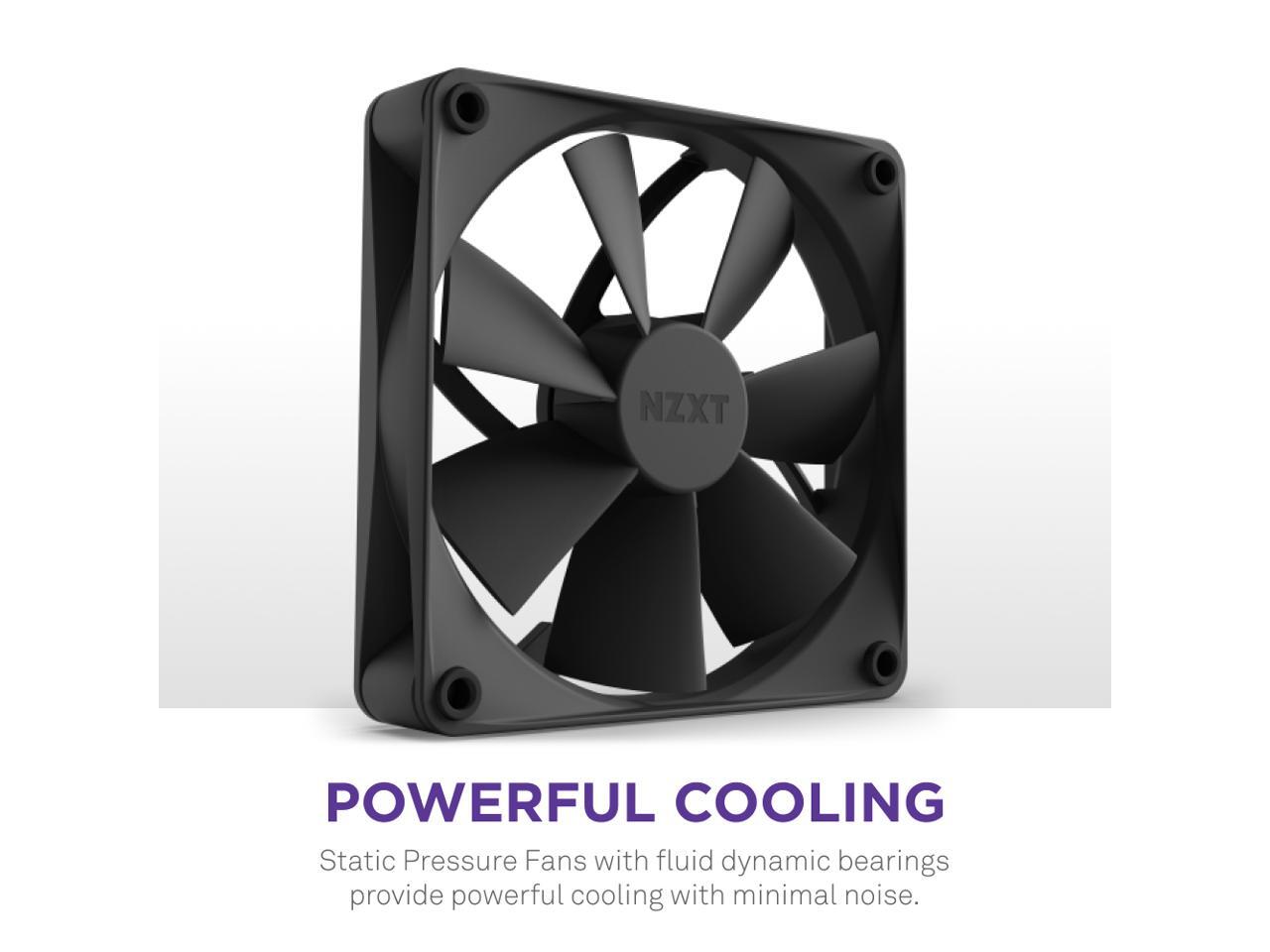 NZXT Kraken 120 RL-KR120-B1 AIO RGB CPU Vloeibare Koeler - Stil En Krachtig Met RGB Verlichting