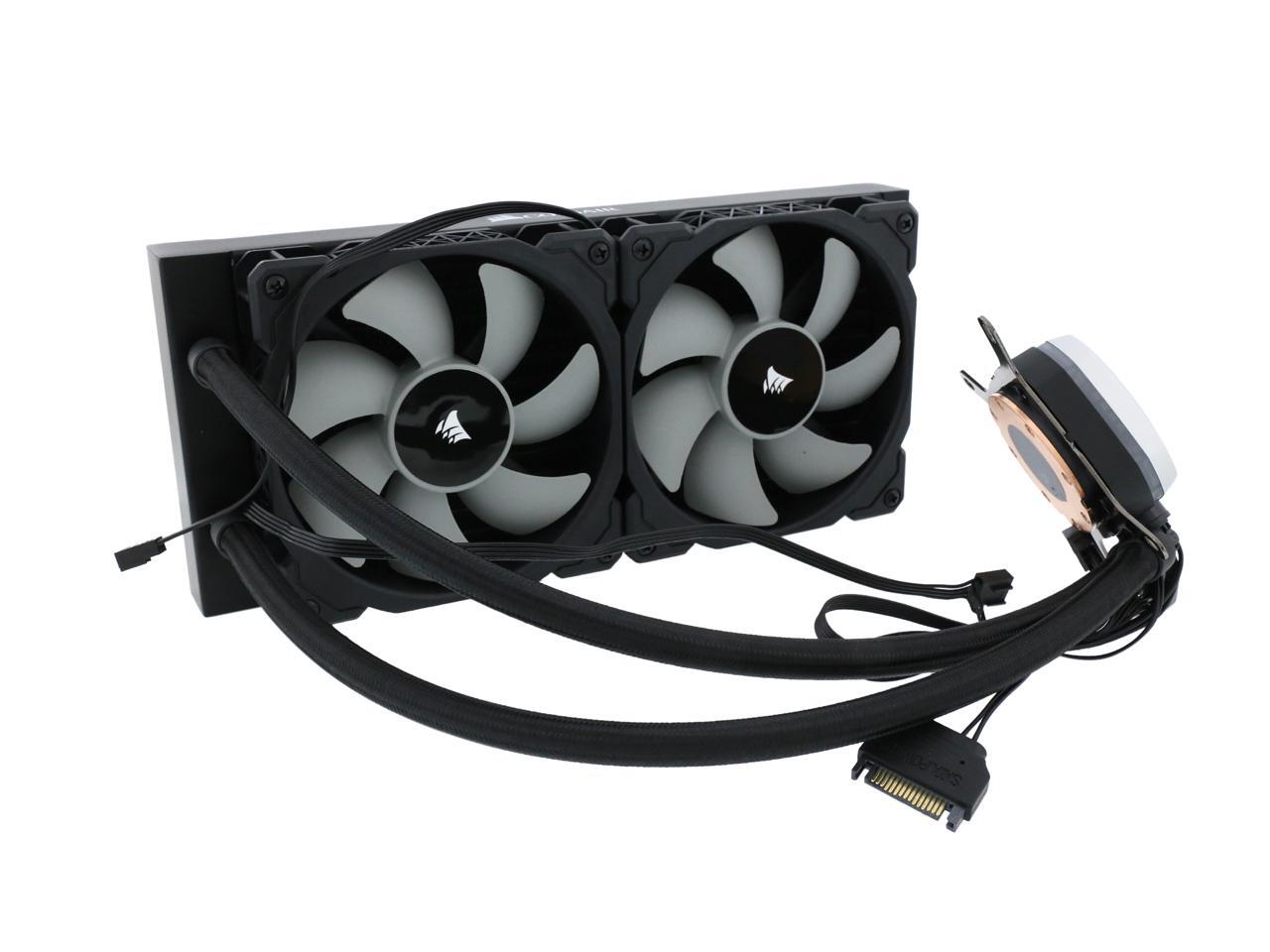 Corsair Hydro Series H100i PRO Low Noise 240mm RGB Water/Liquid CPU Cooler 240mm (CW9060033WW