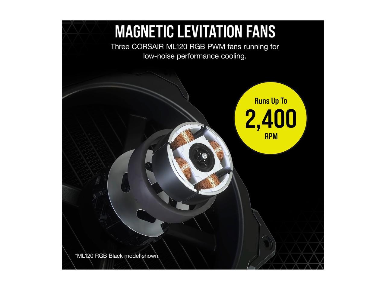 CORSAIR iCUE H150i ELITE CAPELLIX Liquid CPU Cooler LGA 1700 Compatible