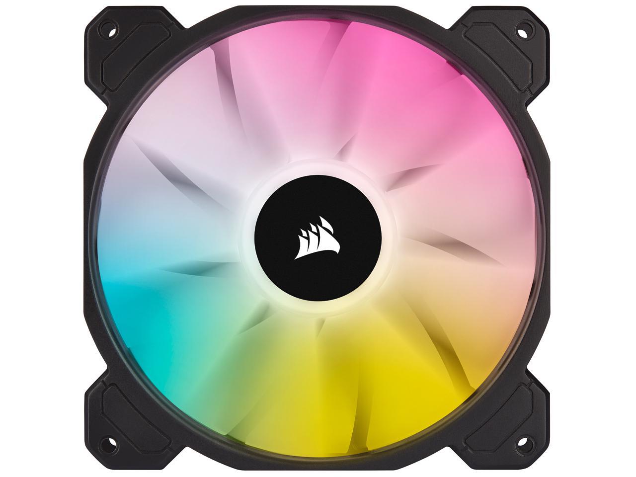 CORSAIR iCUE SP140 RGB ELITE Performance 140mm PWM Single Fan, CO-9050110-WW