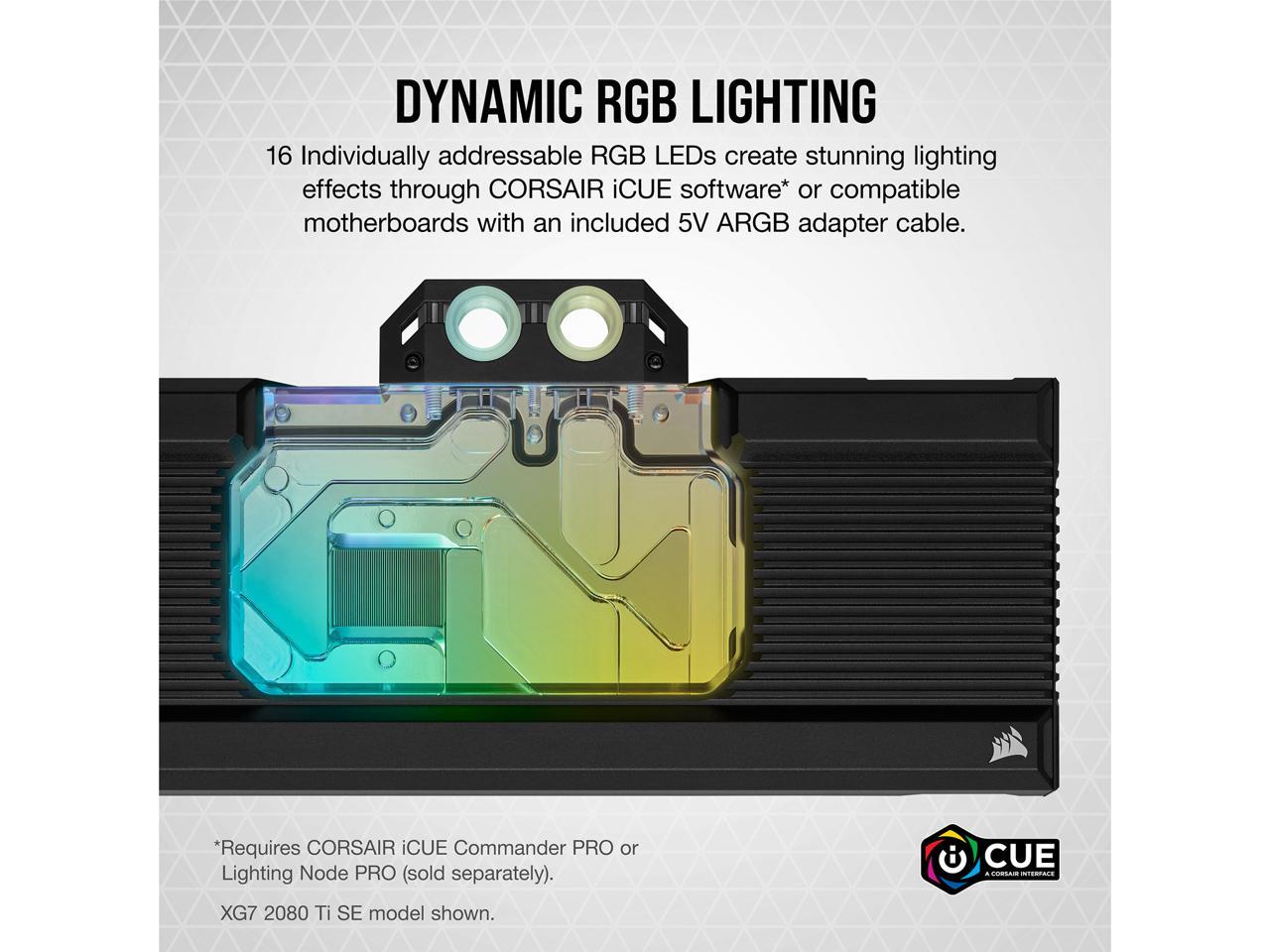 Corsair Hydro X Series XG7 RGB 30-Series Ventus GPU Water Block 3090, 3080