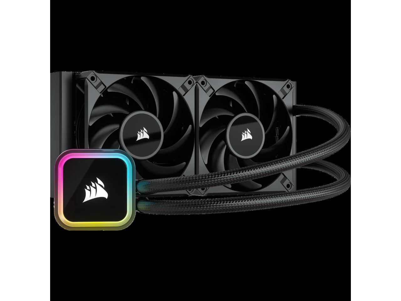 CORSAIR CW9060058WW iCUE H100i RGB ELITE Liquid CPU Cooler Newegg.ca