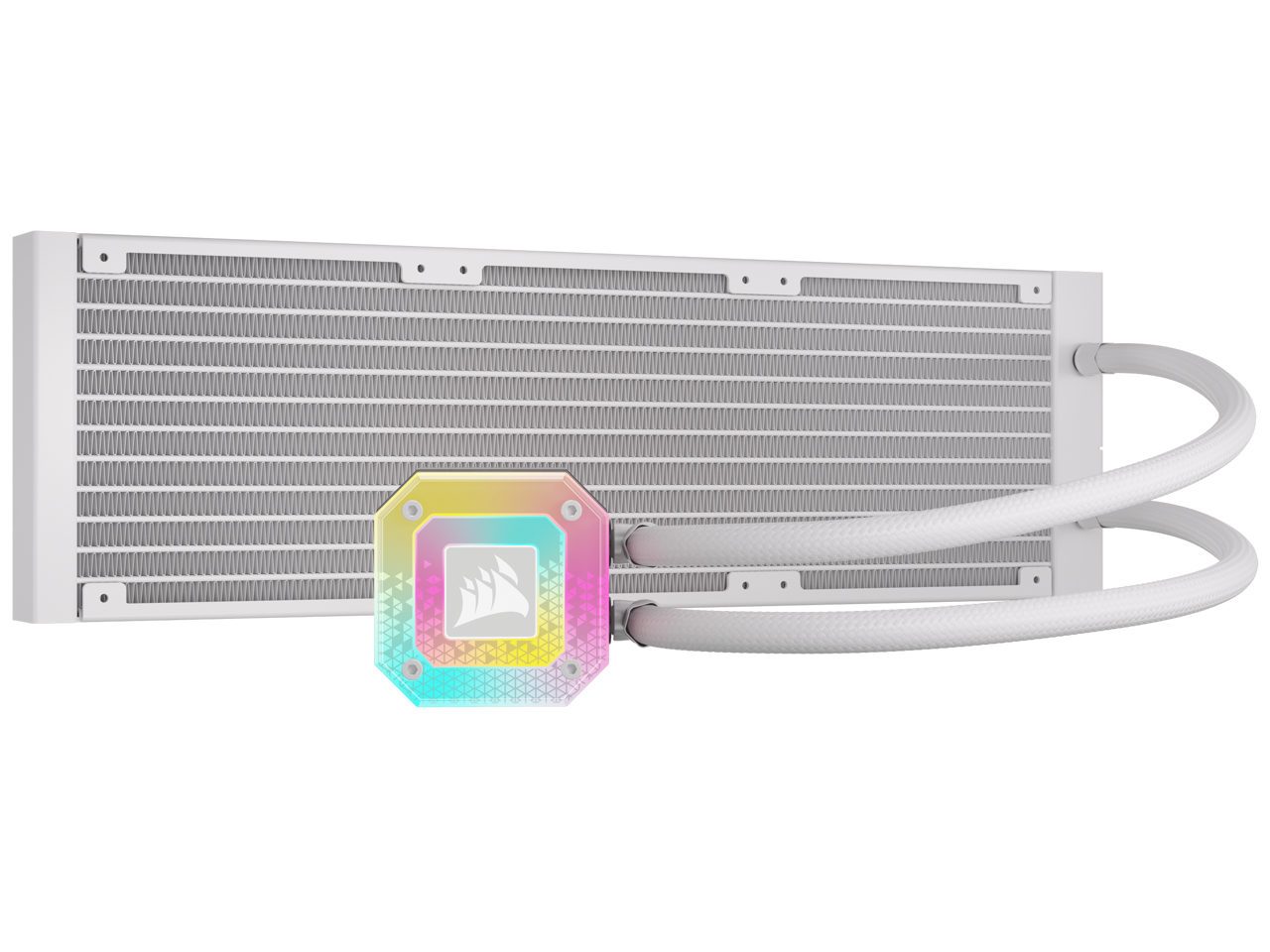 CORSAIR iCUE H150i ELITE CAPELLIX XT Liquid CPU Cooler White AF120