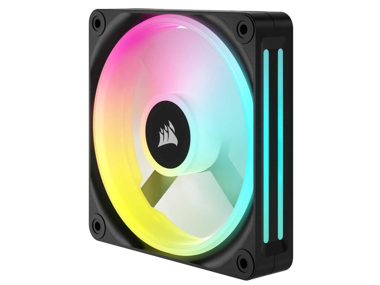 Corsair Qx Rgb Series Icue Link Qx Rgb Mm Magnetic Dome Rgb Fan