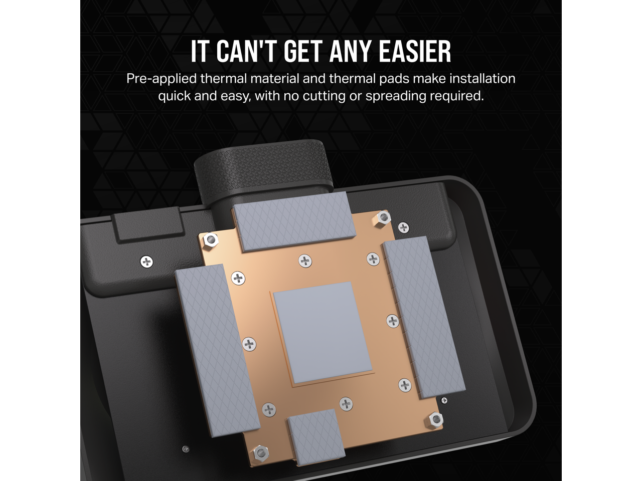 CORSAIR iCUE LINK XG3 RGB Hybrid GPU Water Block Hybrid Custom