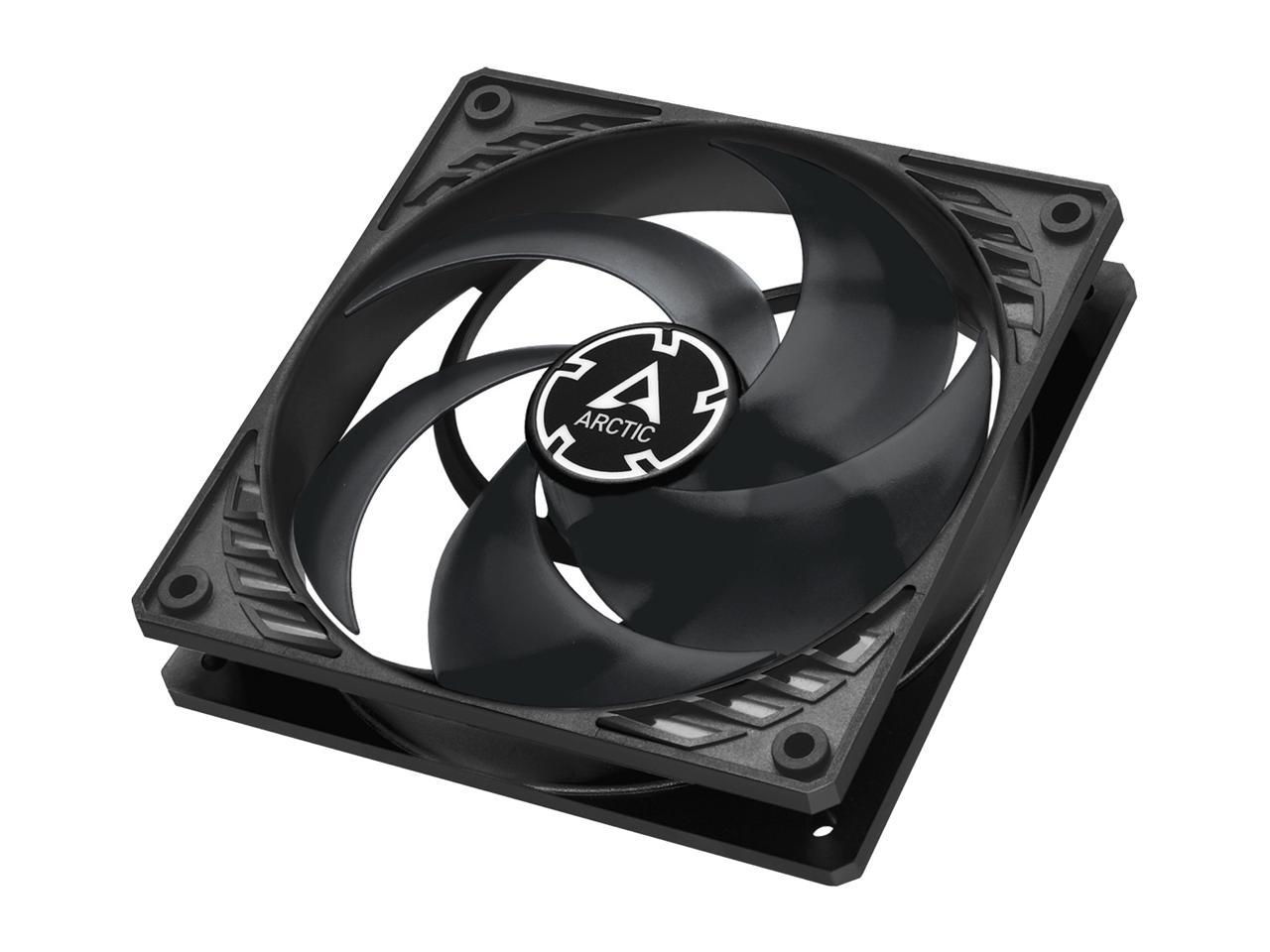 Arctic P12 PWM (Black/Transparent), Pressure Optimized 120mm Fan with ...