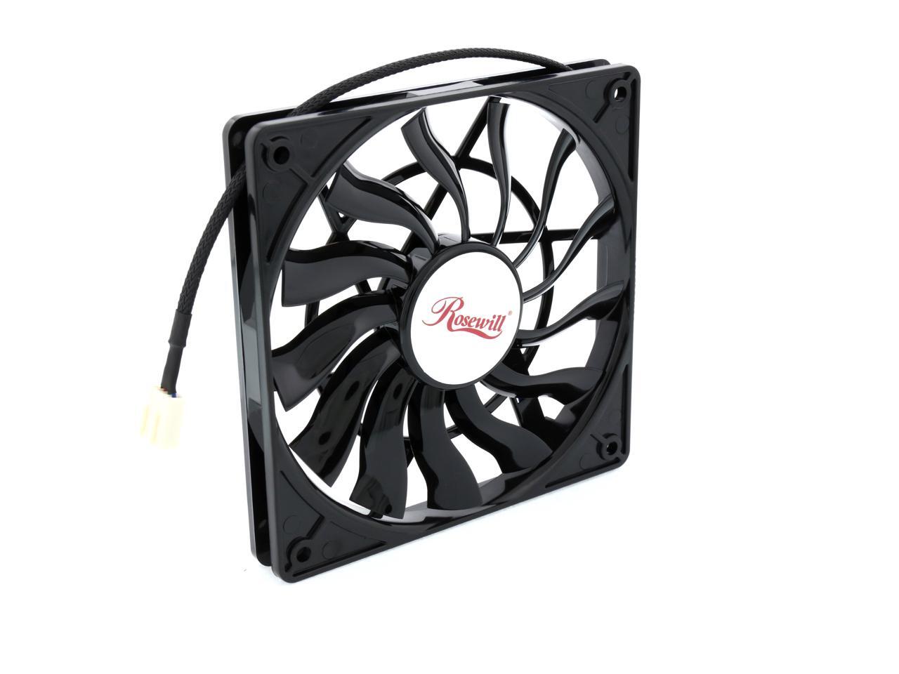 Rosewill Computer Case Fan, 120mm, Ultra Slim with 15mm Thickness and