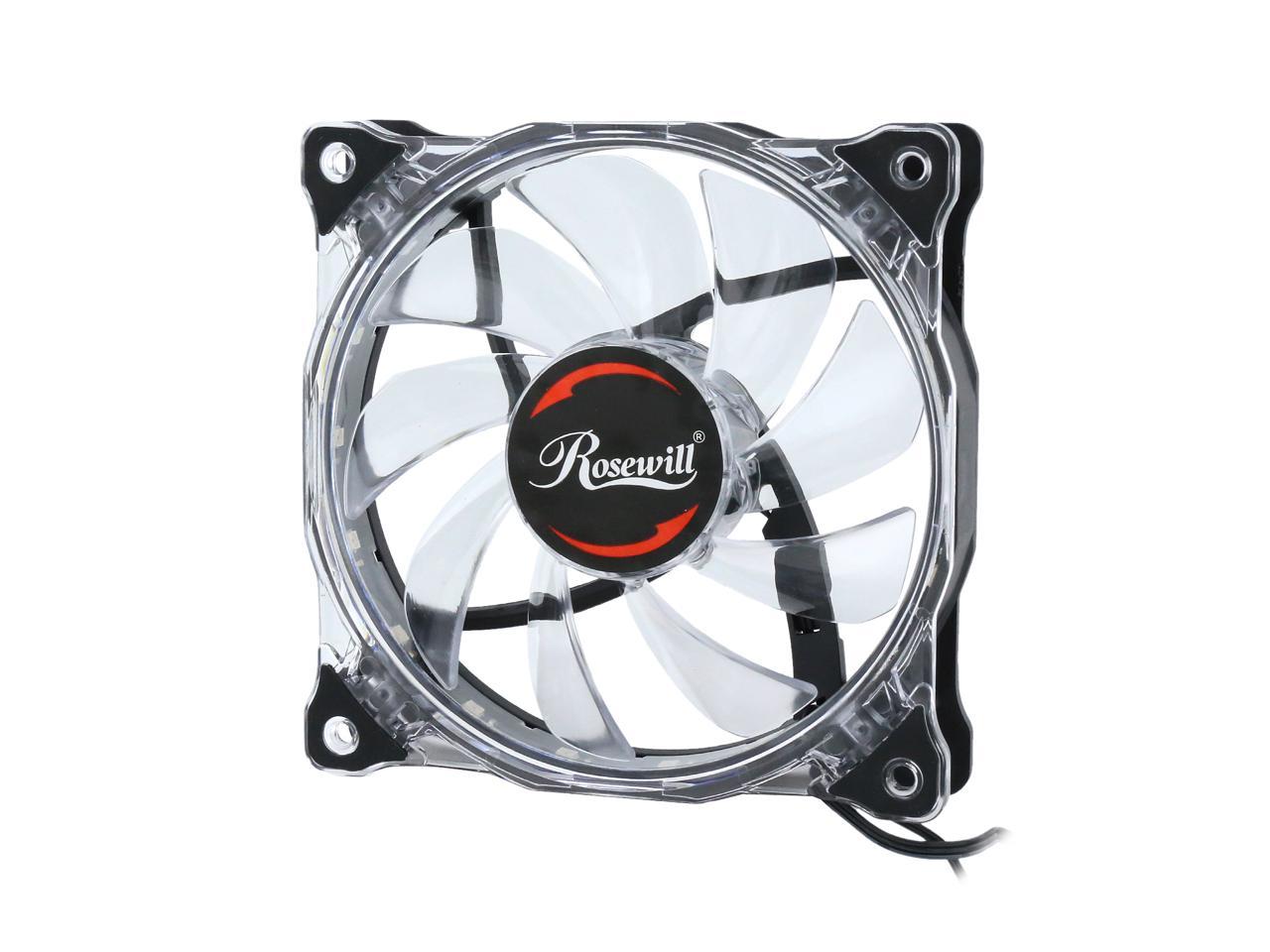 Rosewill 120 Mm RGB Case Fan RGBF-17003. True RGB Color Ultra Quiet ...