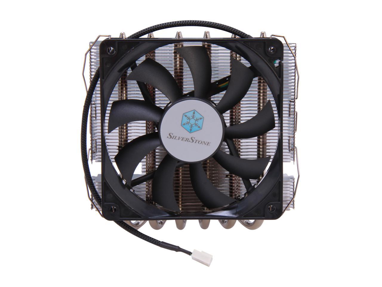 Silverstone Nt06 Pro Low Profile Cpu Cooler With Thin 120mm Fan Neweggca 9349