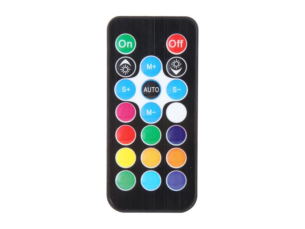 Apevia 412LRGB Spectra 120mm RGB LED Fan Newegg.ca