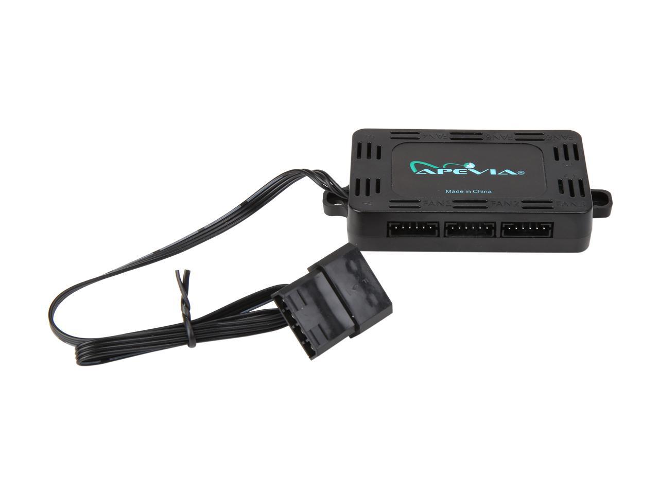 Apevia FR412LRGB FrostBlade 120mm Silent Addressable RGB Color