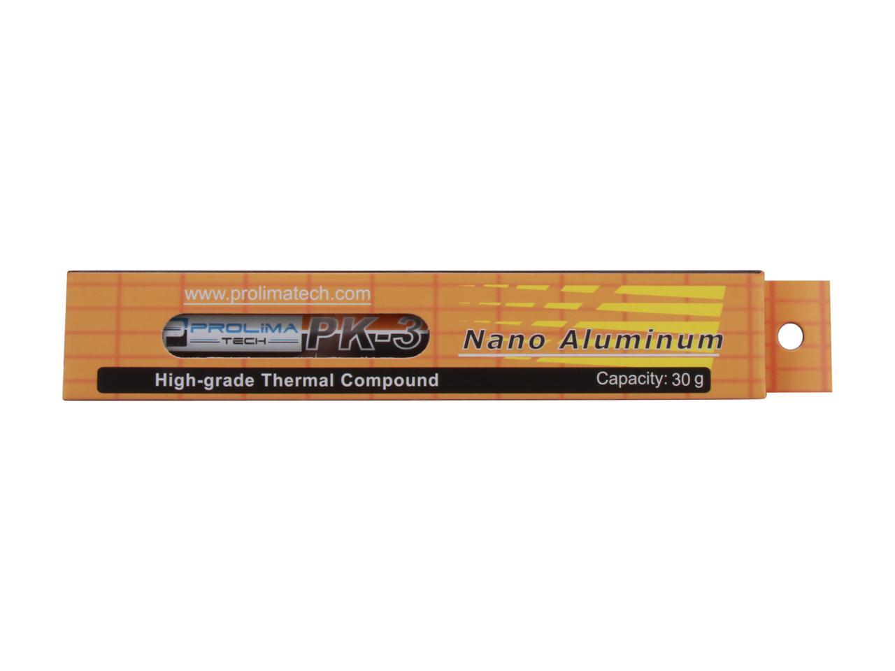 Prolimatech PRO-PK3-30G Nano Aluminum High-Grade Thermal Compound in 30 ...
