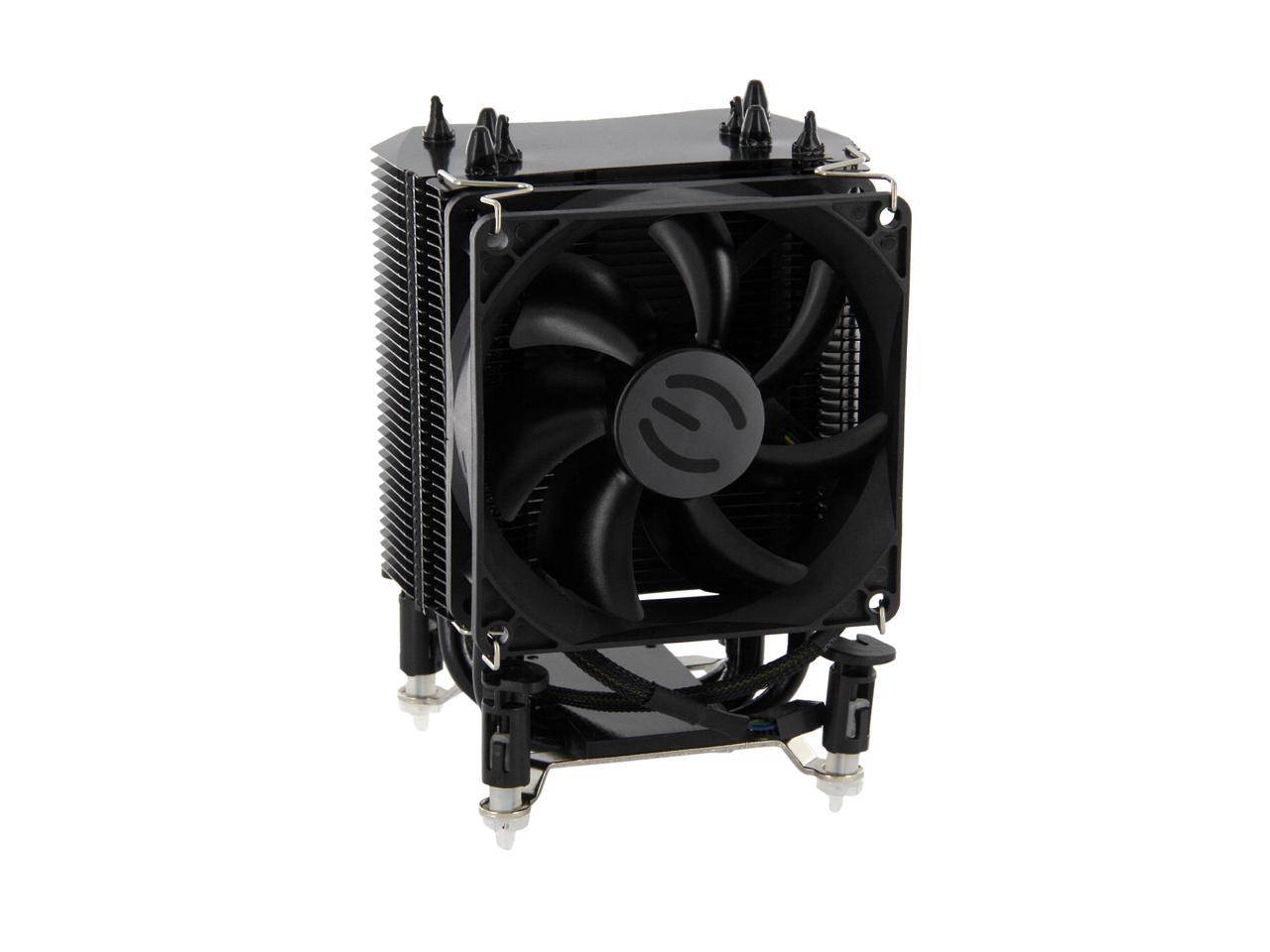 Direct Touch 4 Heat Pipe Sleeve Intel Socket 1150/1155/1156 ACX CPU Cooler 100-FS-C901-KR EVGA mITX 92mm 