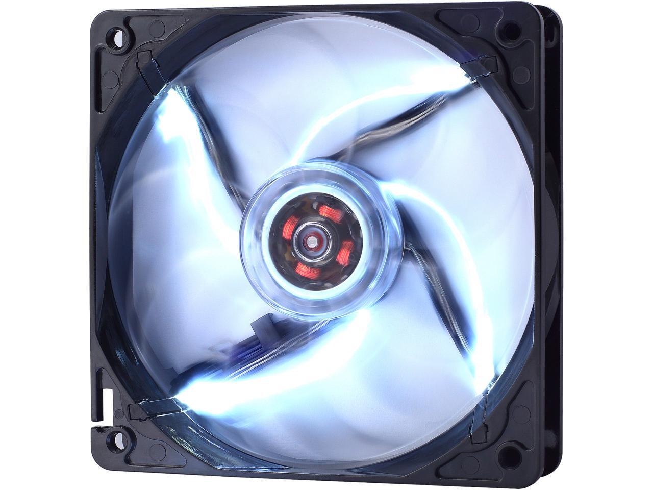 Fractal Design Silent Series LL 120mm Sleeve Bearing Black/Clear with White LED Computer Case